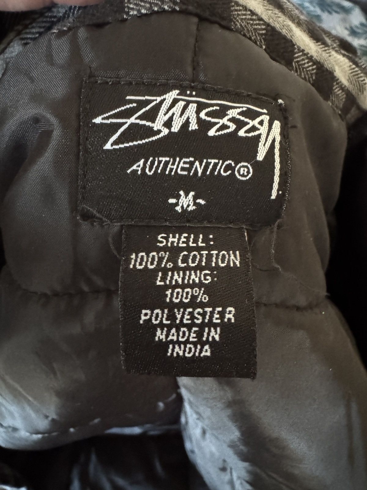 Stussy Stussy Vintage Checkered Long Sleeve Light Jacket size med Size US M / EU 48-50 / 2 - 3 Thumbnail