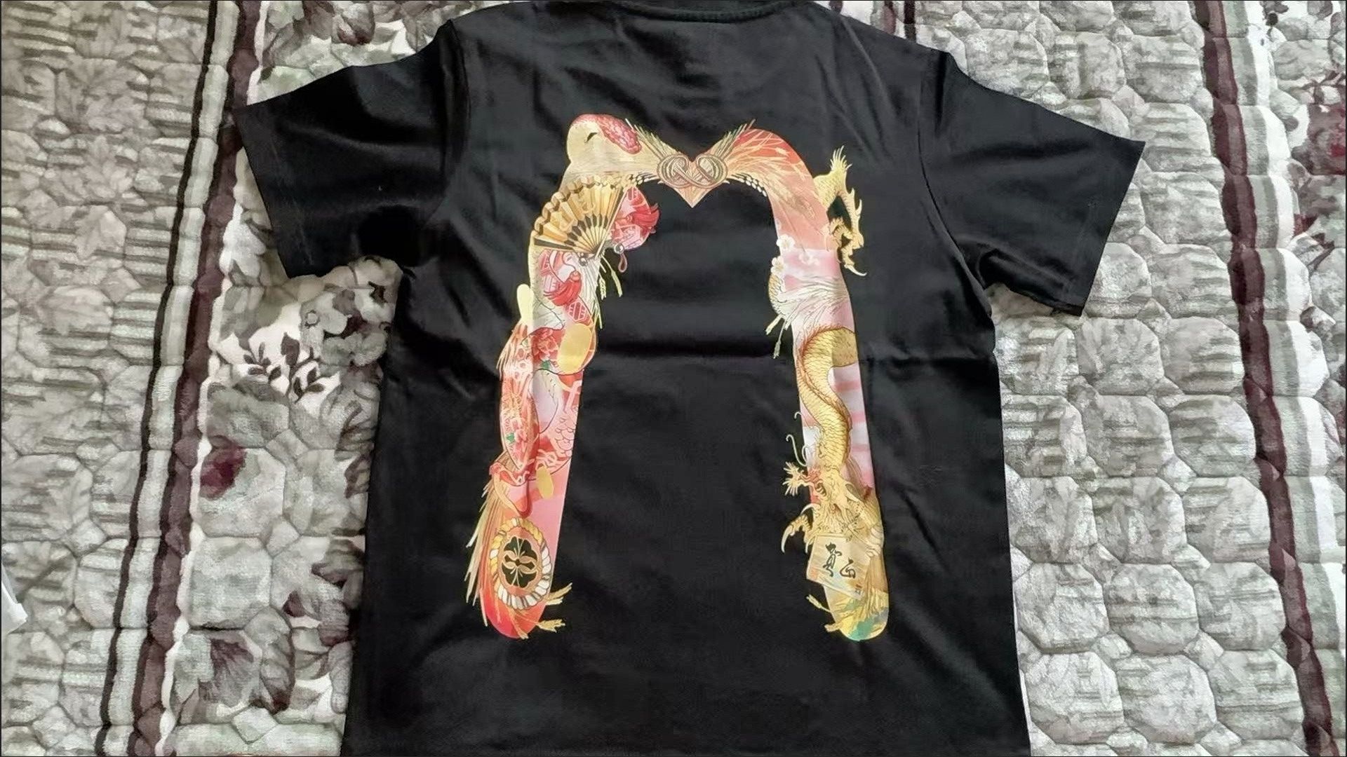 Evisu Soaring Snake Daicock Print Relax Fit T-shirt Size US L / EU 52-54 / 3 - 1 Thumbnail