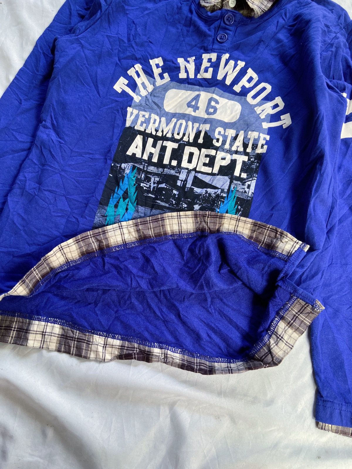 Beauty Beast × Hysteric Glamour × Japanese Brand DOUBLE LAYER CASUAL PTTP LONG SLEEVE Size US M / EU 48-50 / 2 - 4 Thumbnail