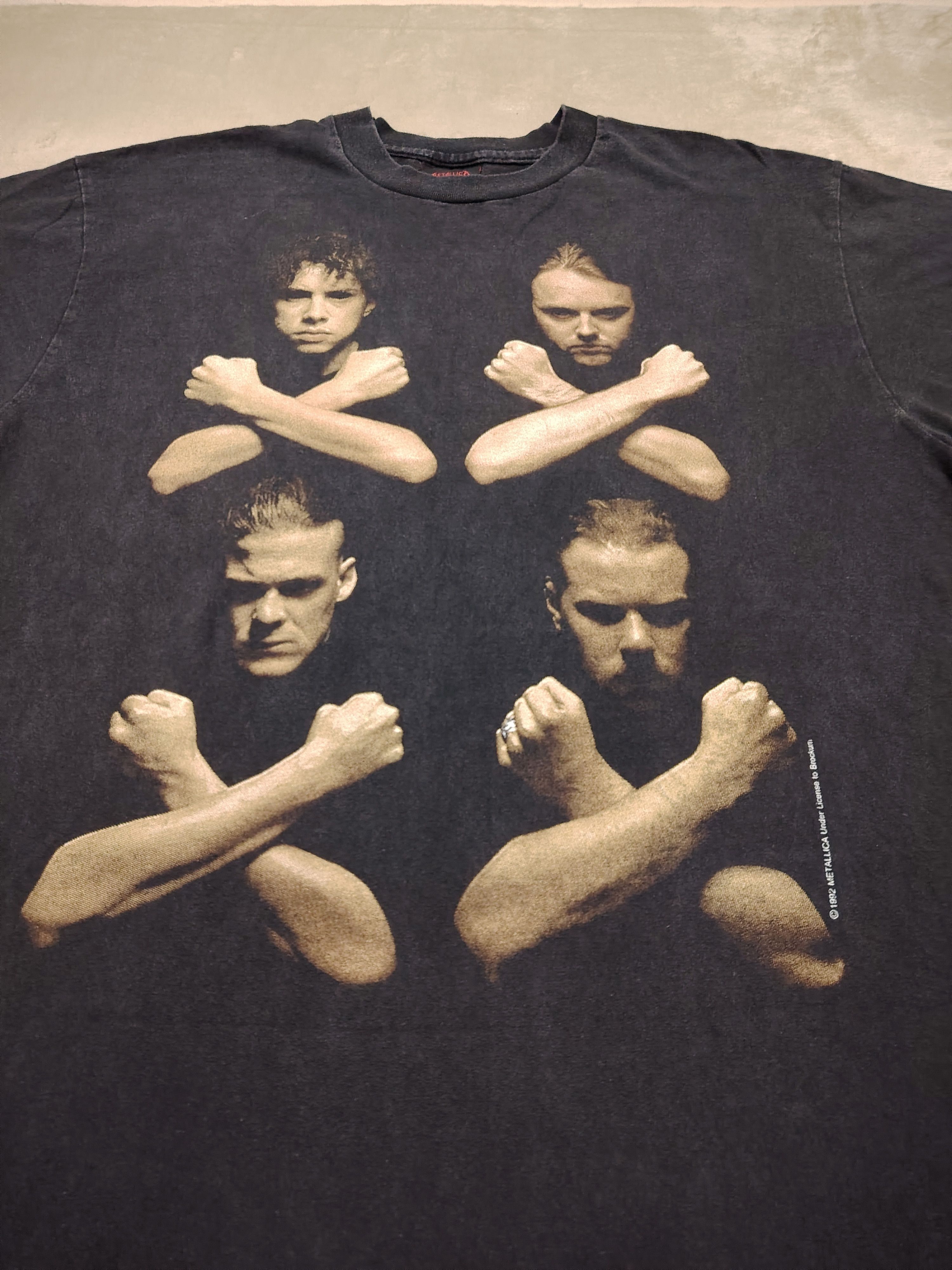 Metallica Vintage 1992 METALLICA - Birth School Death T-Shirt Size US L / EU 52-54 / 3 - 4 Thumbnail