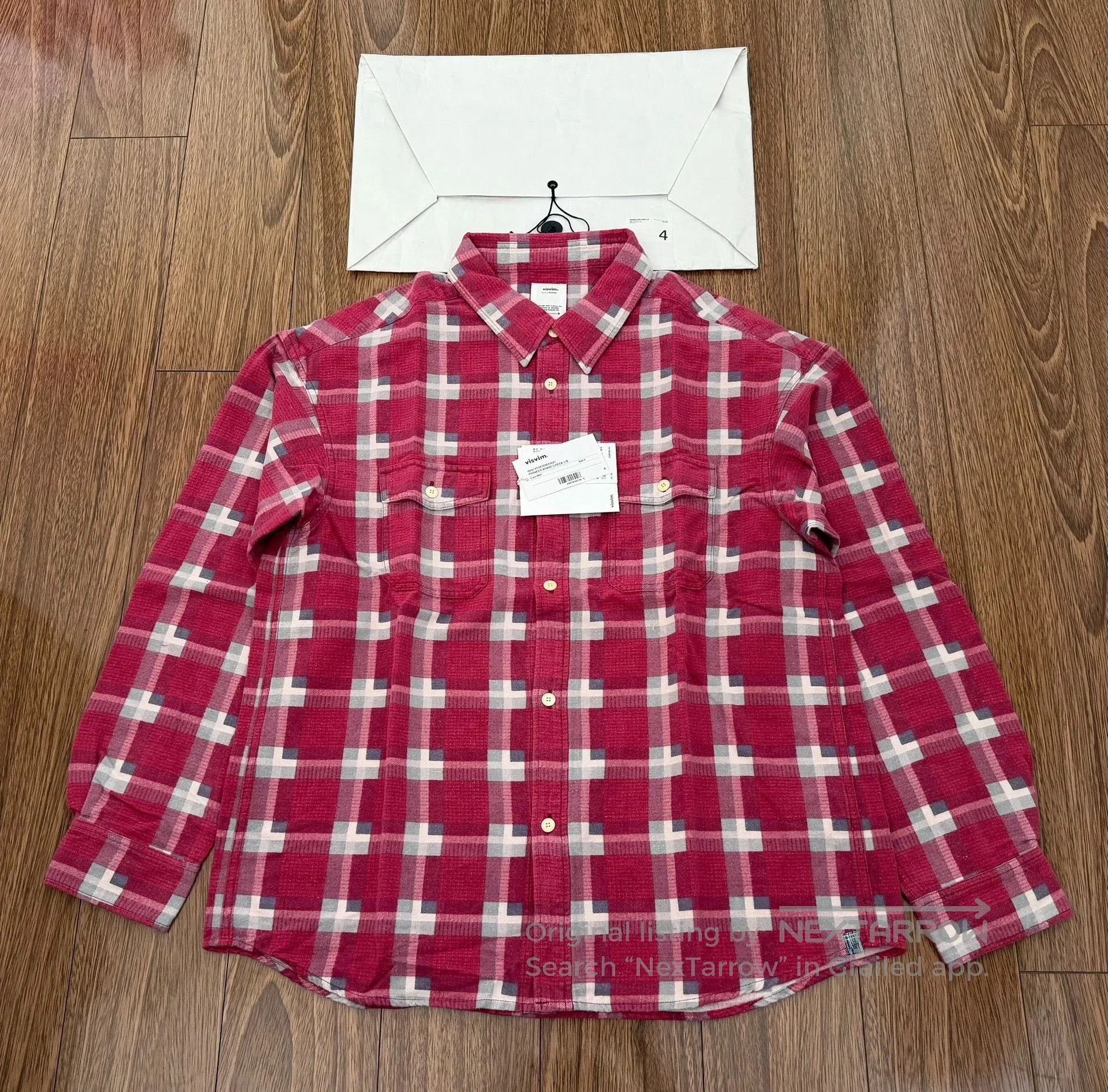 Visvim VISVIM 24SS PIONEER KHADI CHECK SHIRT. Size US XL / EU 56 / 4 - 1 Thumbnail