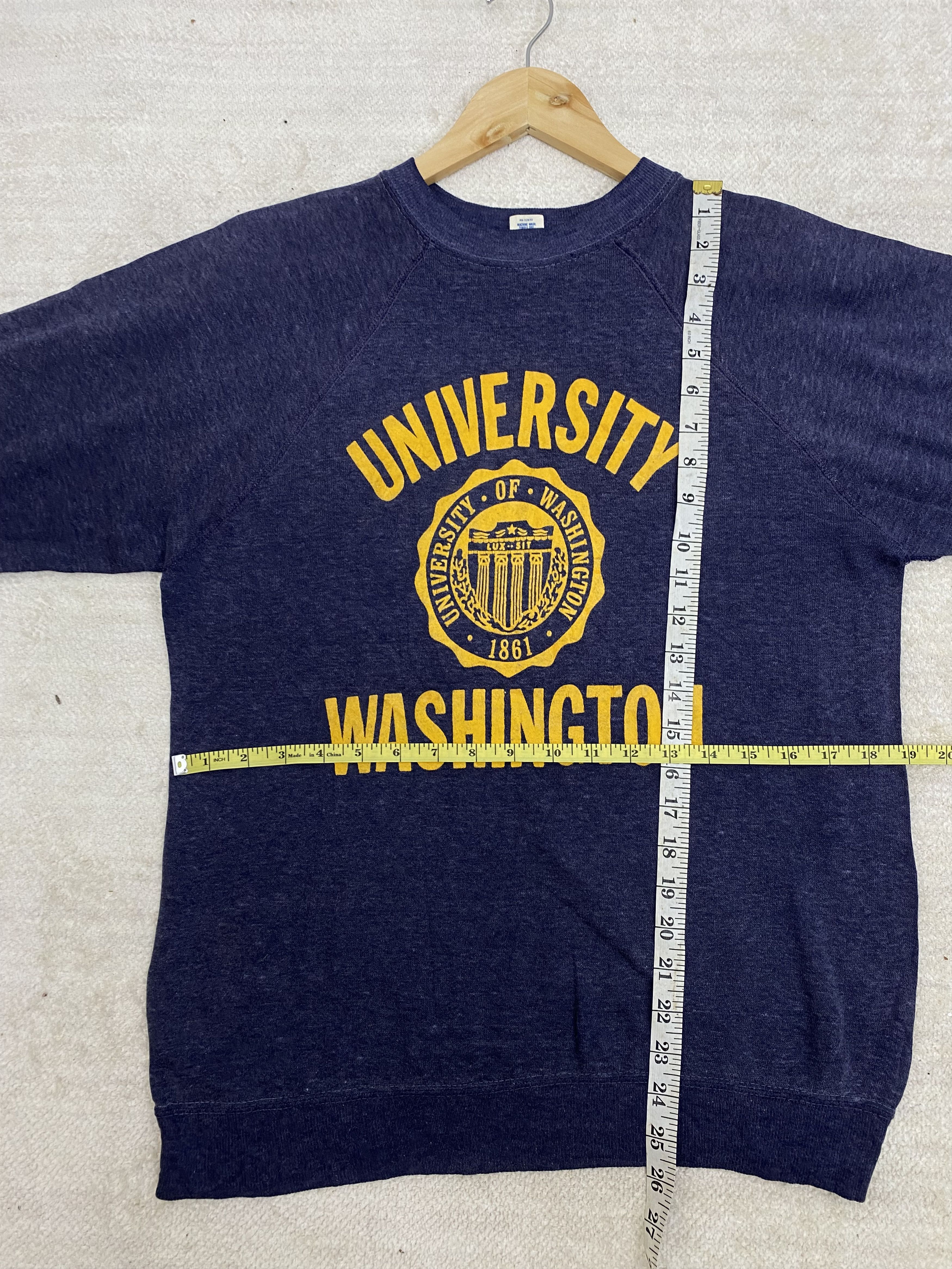Vintage Vintage University Washington Sweatshirt Size US M / EU 48-50 / 2 - 4 Thumbnail