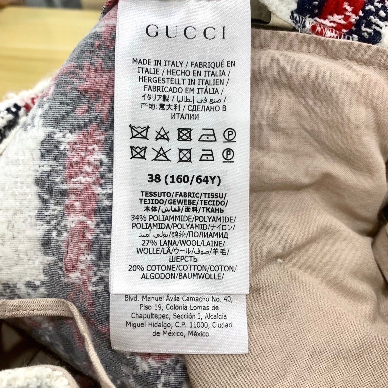 Gucci [Gucci] Red/White Checkered Casual Shorts 38 Size 38" / US 16 / IT 52 - 3 Thumbnail
