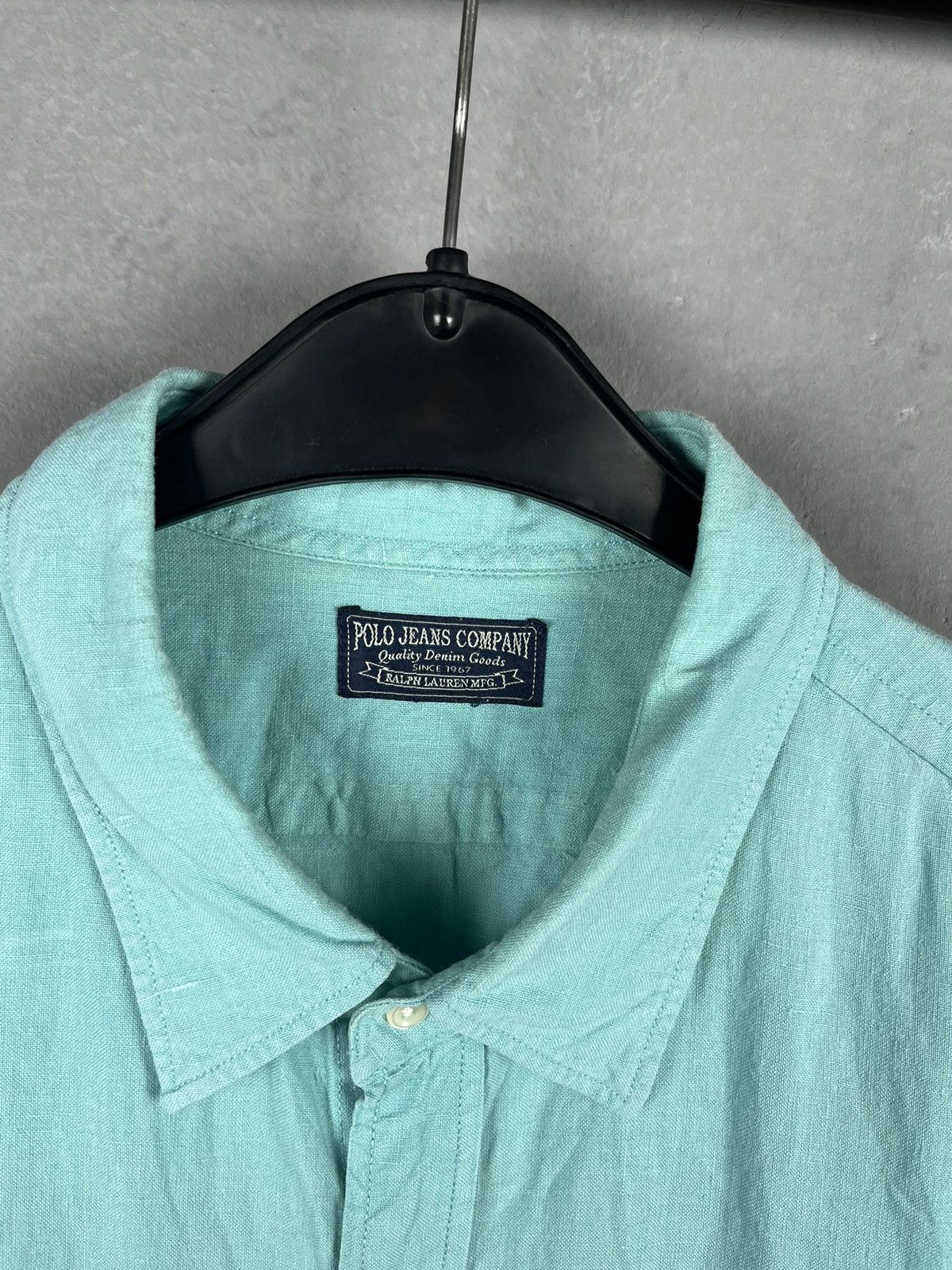Polo Ralph Lauren × Vintage Ralph Lauren 100 linen shirt Size US XL / EU 56 / 4 - 2 Thumbnail
