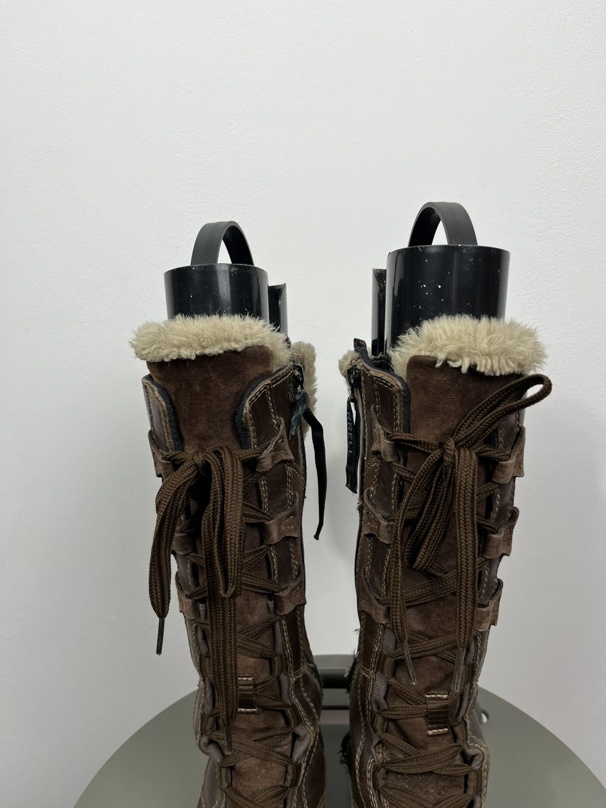 Merrell Merrell Tall Lace Up Waterproof Leather Boots US 8 EU 38.5 Size US 8 / IT 38 - 5 Thumbnail