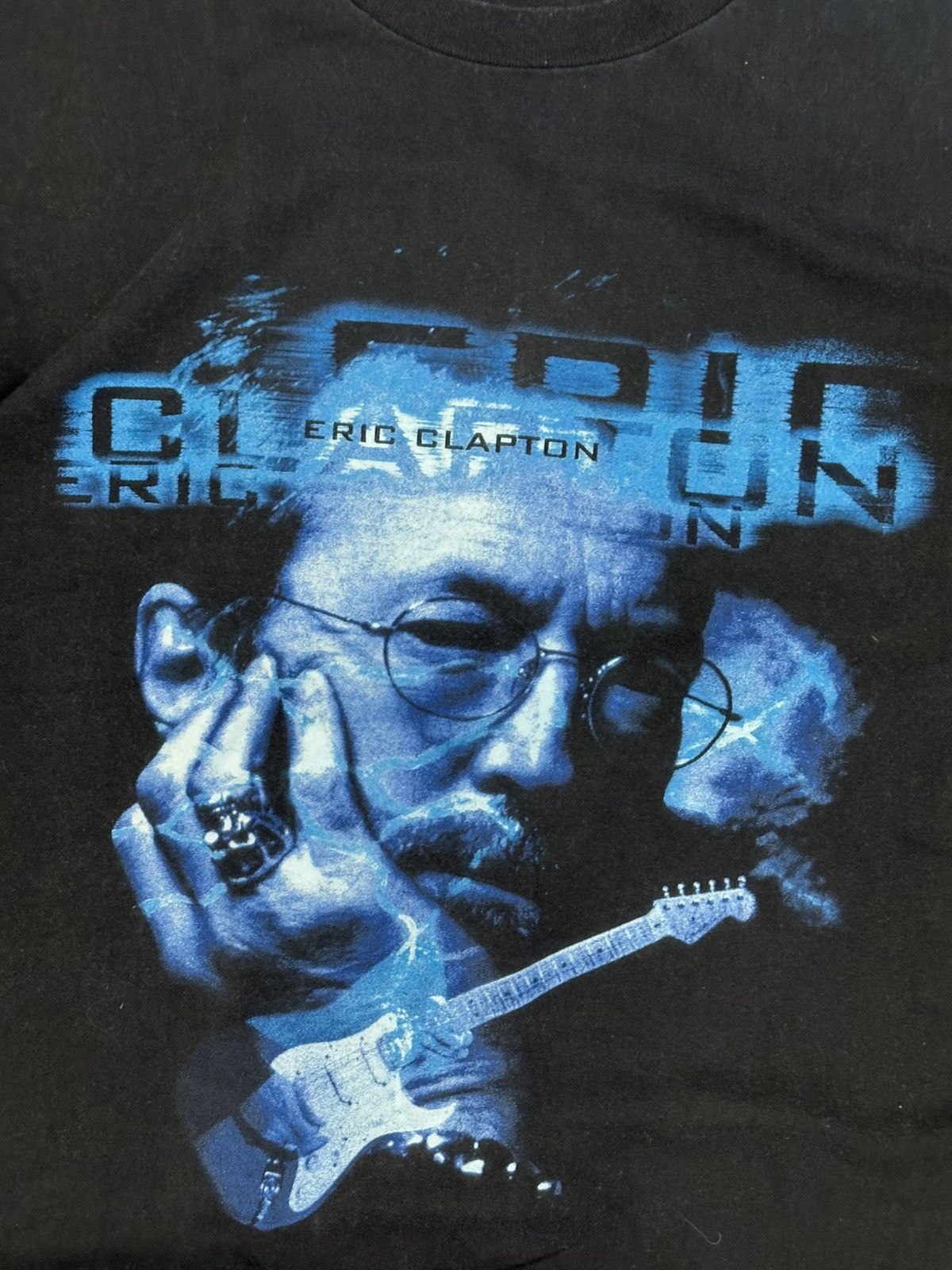 Band Tees Vintage 1998 Eric Clapton World Tour Shirt Hanes Large Size US L / EU 52-54 / 3 - 2 Thumbnail
