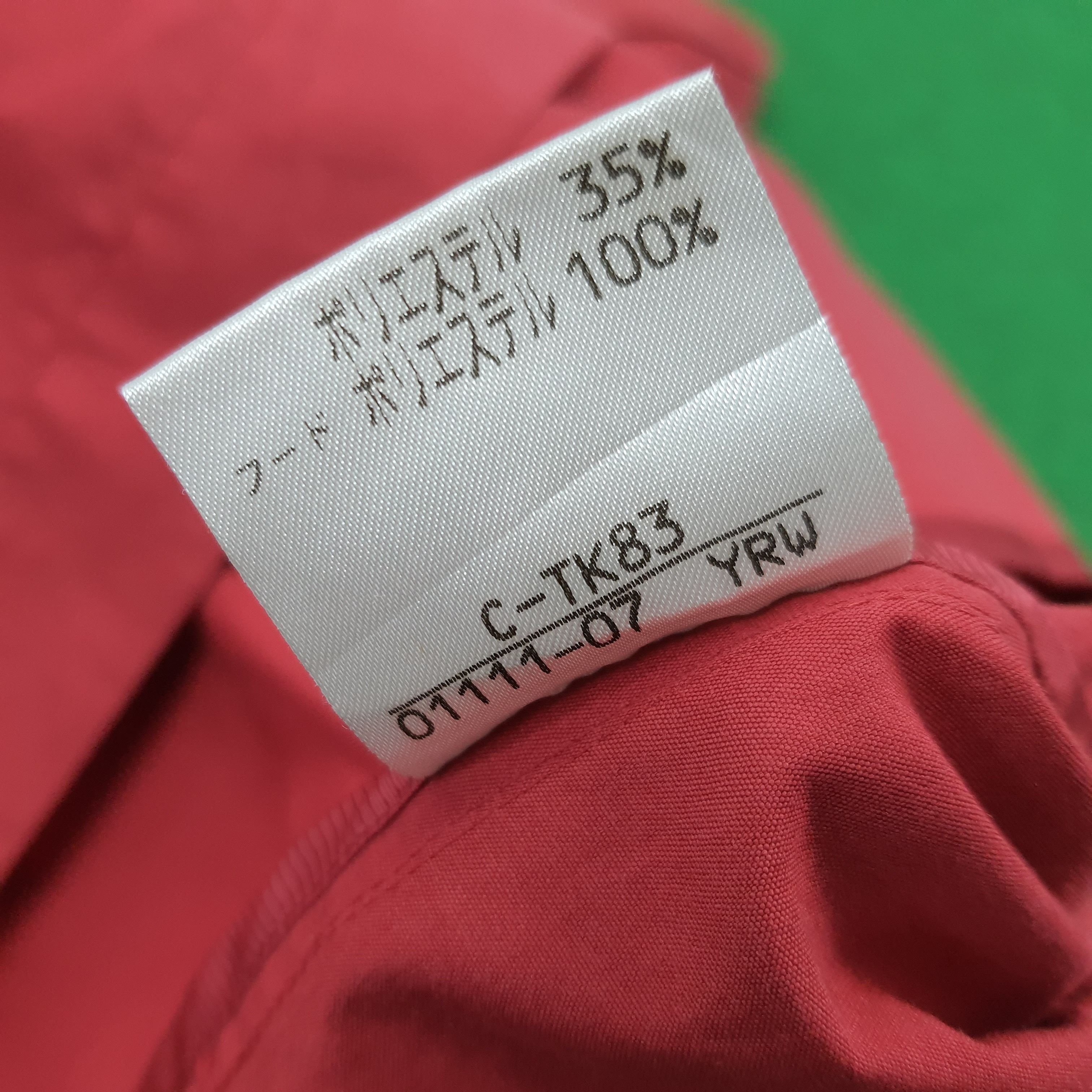 Burberry Vintage Burberry's Red Anorak Custom Logo Jacket C274N5 Size US L / EU 52-54 / 3 - 10 Thumbnail