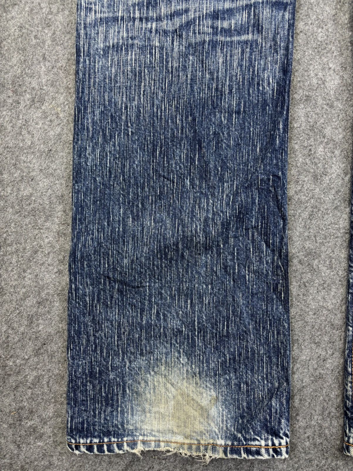 Edwin Flare Edwin 503 Sandy Style Crazy Fades Denim F922 Size US 35 - 16 Thumbnail