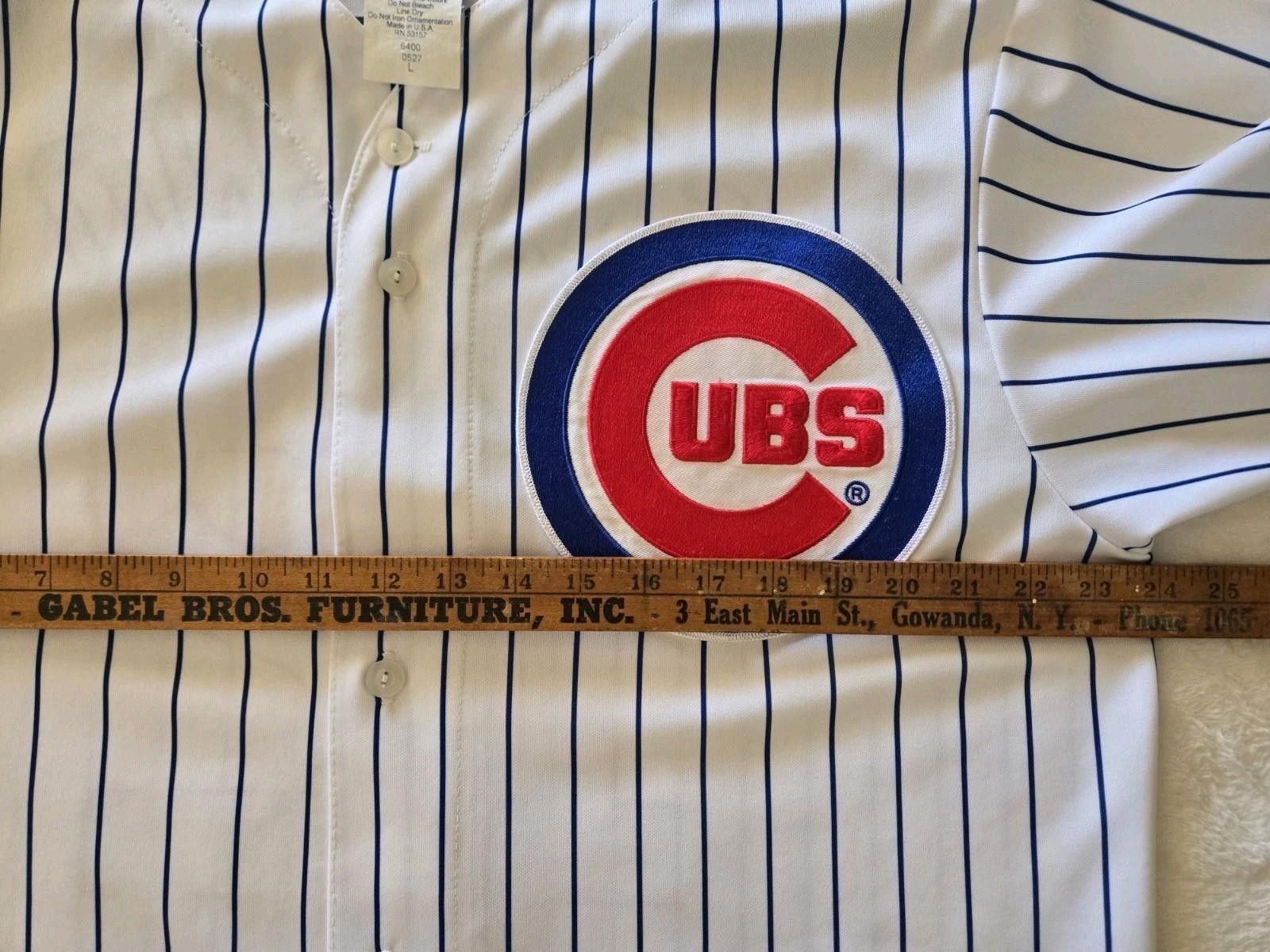 Majestic CHICAGO CUBS SORIANO #12 Size L Baseball MLB JERSEY USA MADE Size ONE SIZE - 8 Thumbnail