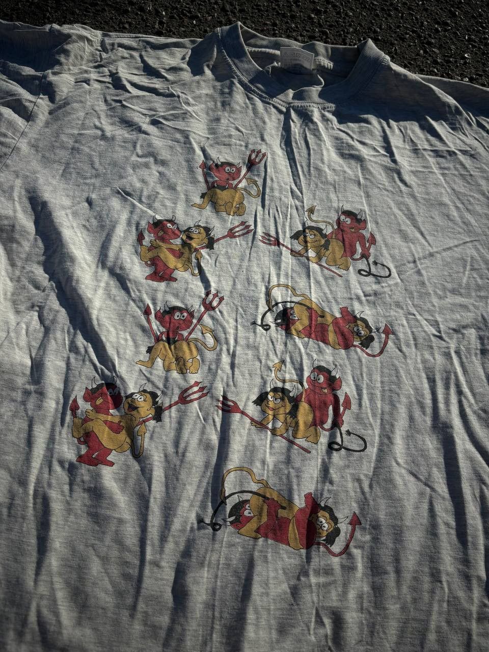 Japanese Brand × Vintage Vintage Y2K Naughty Sexy Devil Funny Halloween Erotic Size US XL / EU 56 / 4 - 3 Thumbnail