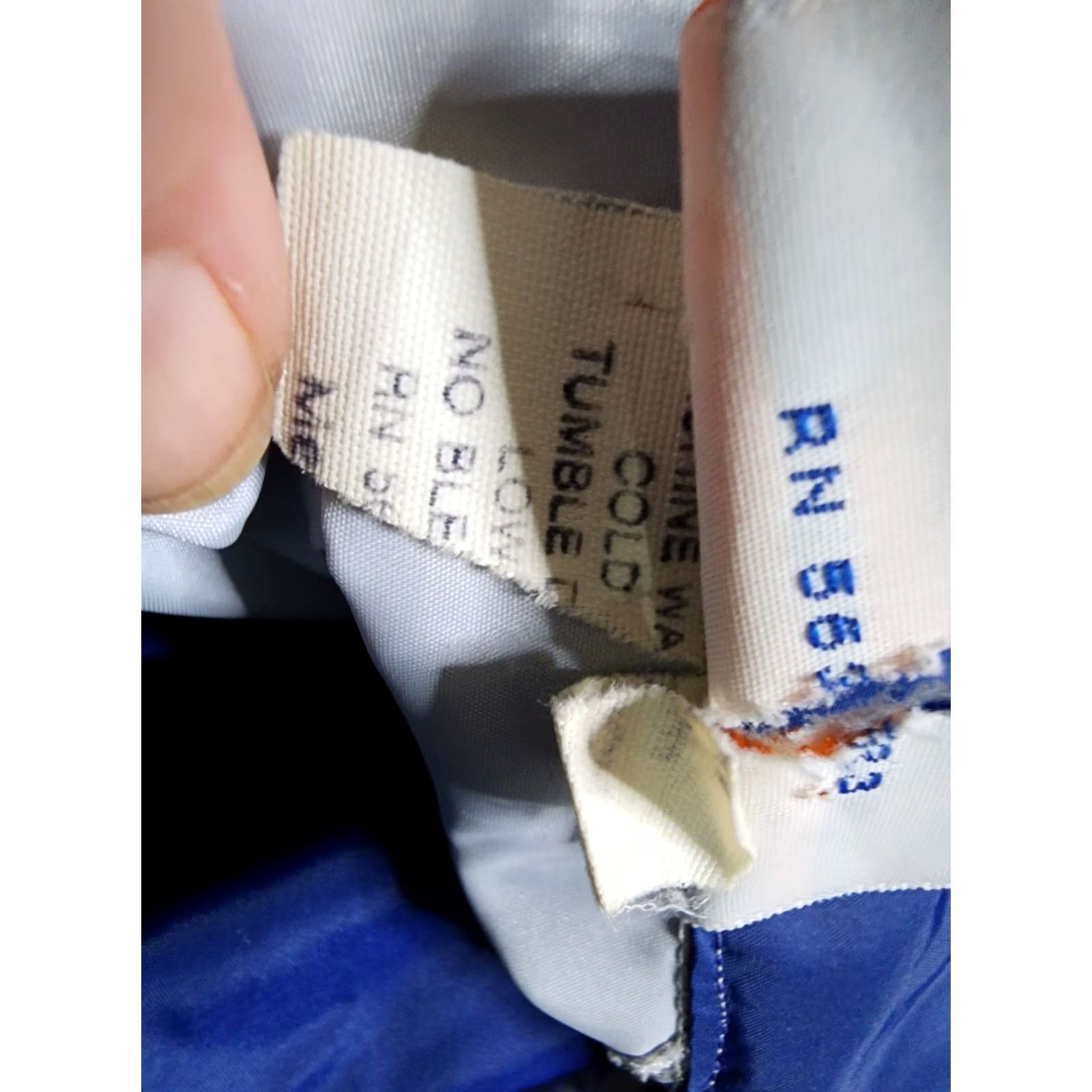 Nike Vintage Nike Windbreaker Jacket - Nylon Running Coat, Hood, Zip, Blue, Size L, Mens, 70s Retro Size US L / EU 52-54 / 3 - 6 Thumbnail