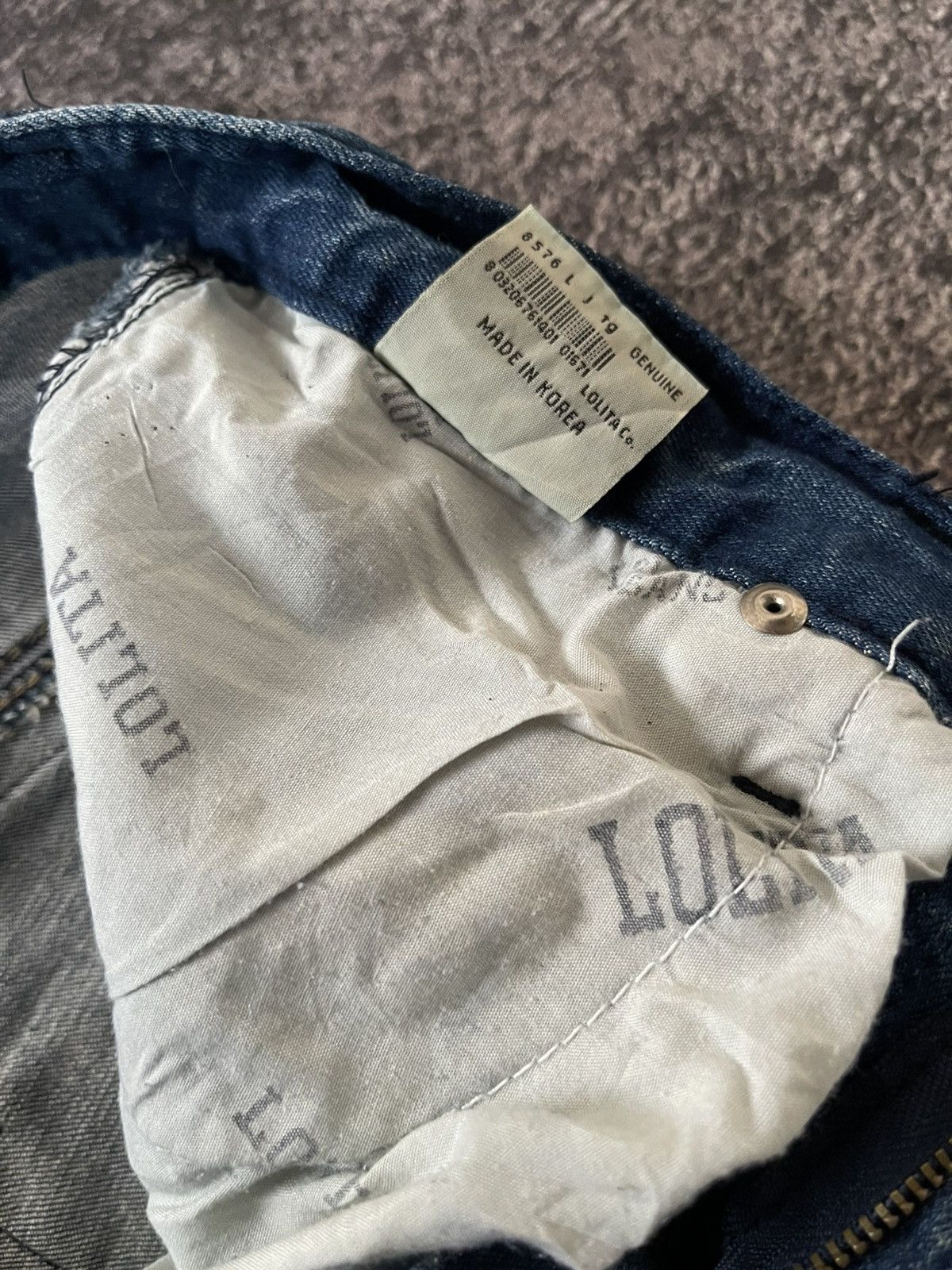 Japanese Brand Lolita skull ifsixwasnine poem skinny jeans Size 28" / US 6 / IT 42 - 11 Thumbnail