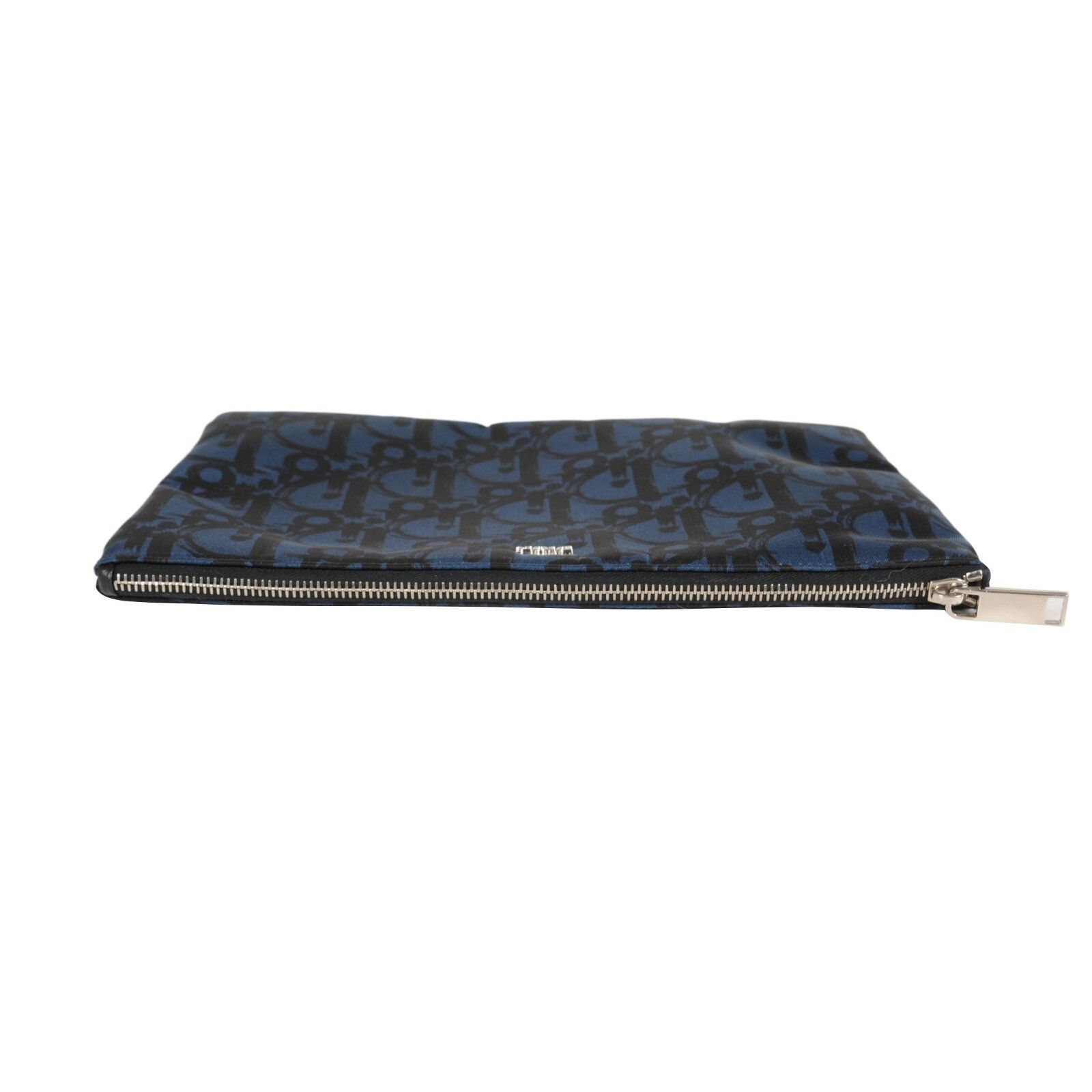 Dior Dior Oblique Logo Pouch Blue Black Size ONE SIZE - 10 Thumbnail