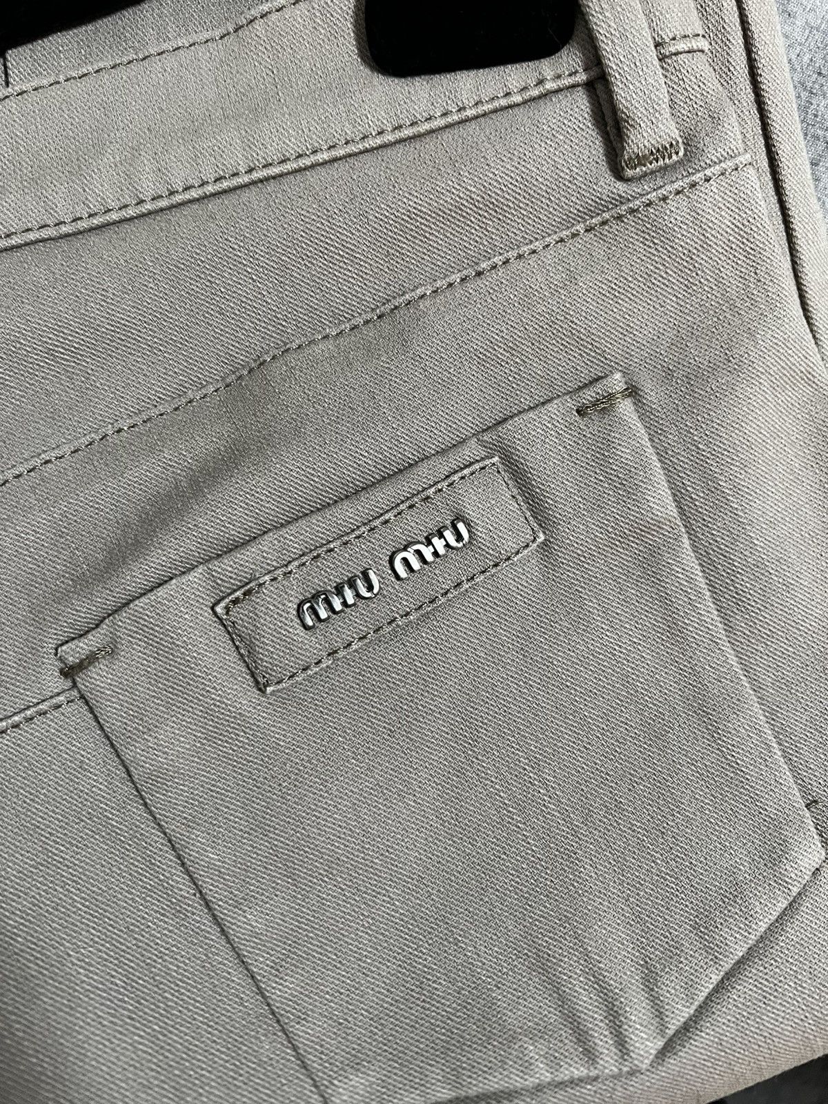 Miu Miu Miu miu bermuda shorts s beige camel Size 28" / US 6 / IT 42 - 3 Thumbnail