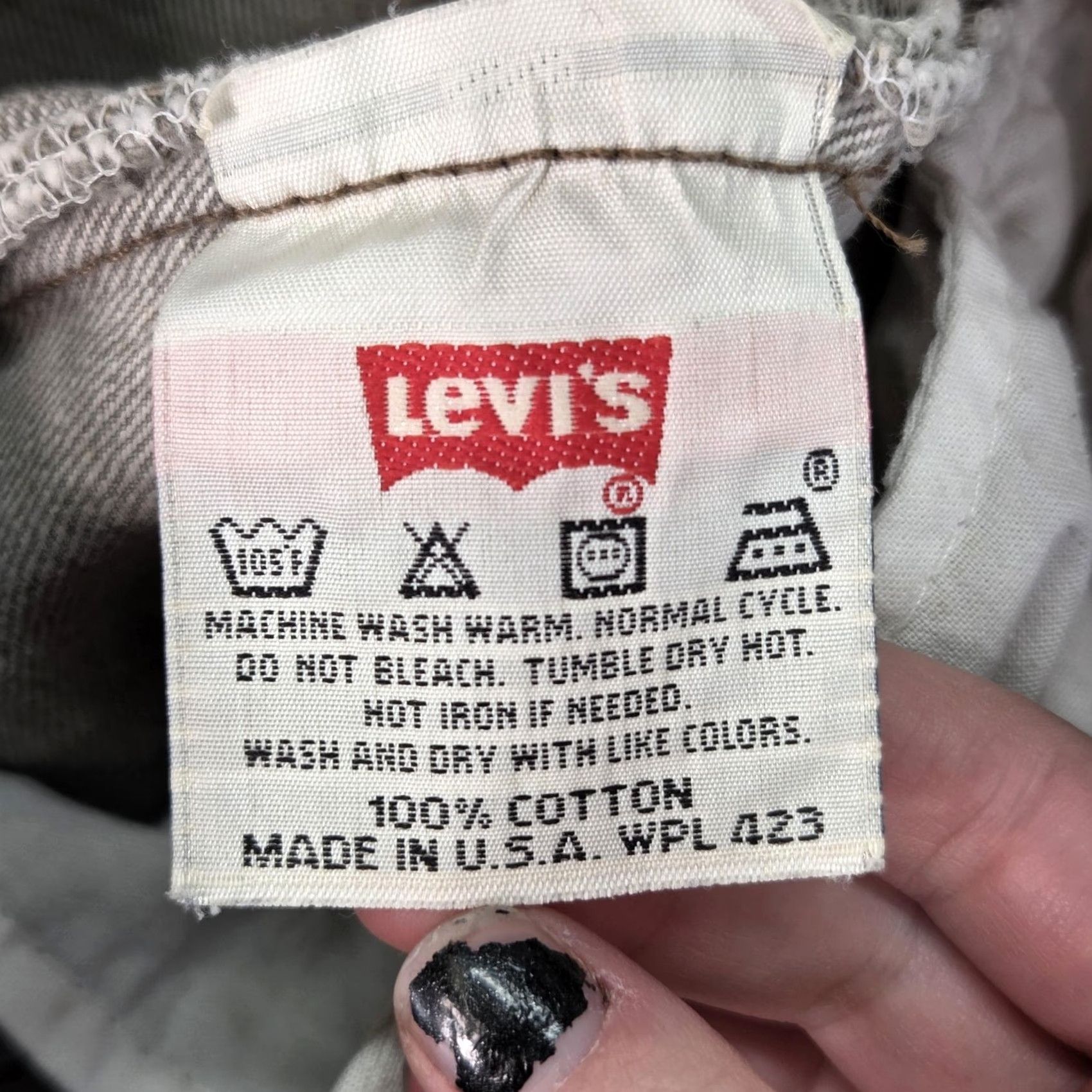 Levi's VINTAGE Levi's 501 Jeans Mens Brown Straight 30x29 Button Fly USA 90s Jeans Mens Brown Straight 30x29 5-Pocket Size US 30 / EU 46 - 6 Thumbnail