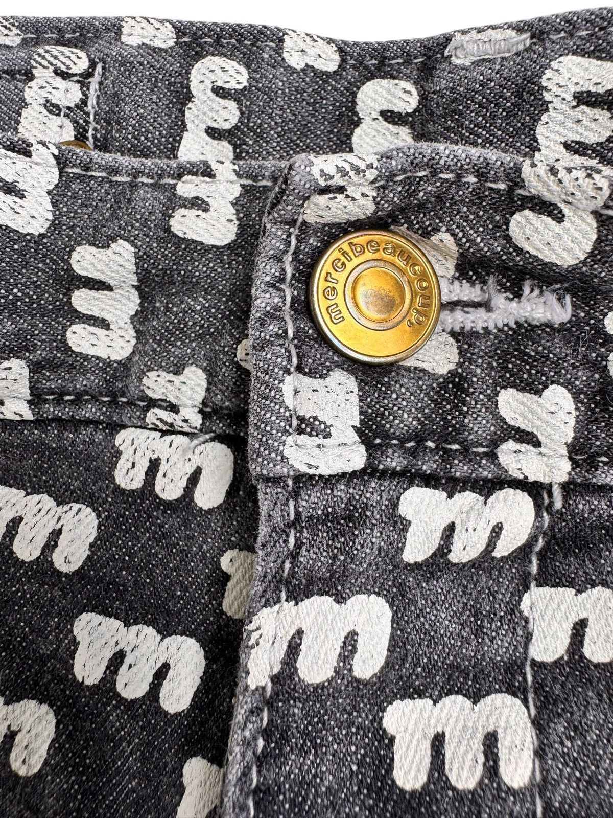 mercibeaucoup 🔥Japanese Brand mercibeaucoup Monogaram Jeans Size US 30 / EU 46 - 10 Thumbnail
