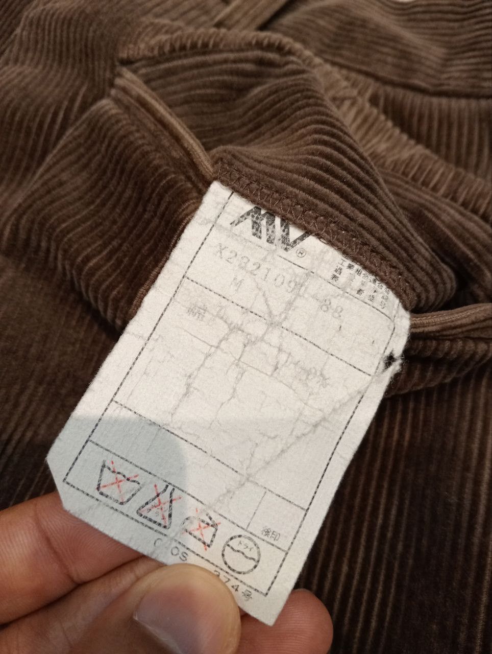Yohji Yamamoto VINTAGE YOHJI YAMAMOTO AAR DURBAN BAGGY CORDUROY PANTS Size US 30 / EU 46 - 11 Thumbnail