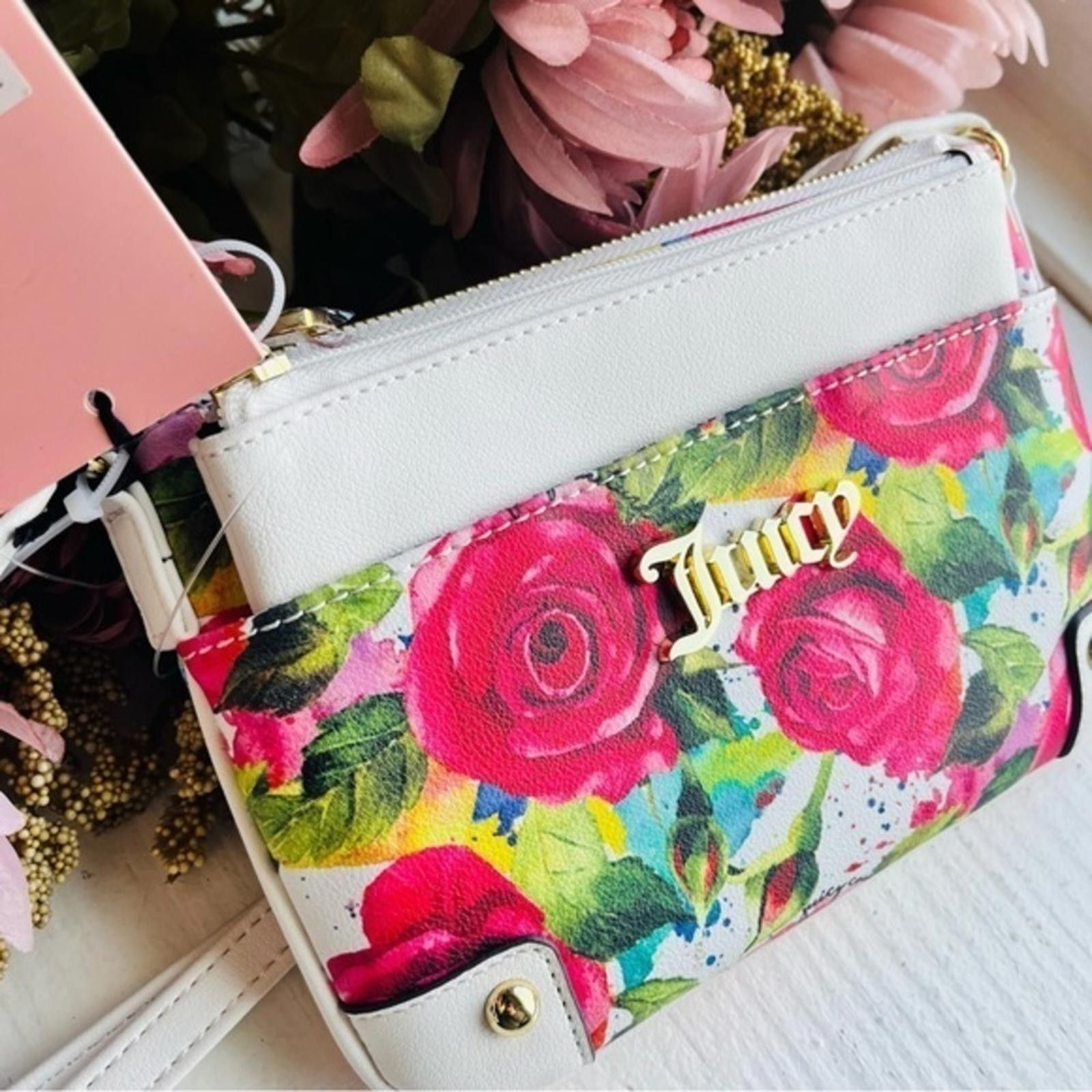 Juicy Couture Jeans Juicy Couture Crossbody Bag With Pouch NWT Size ONE SIZE - 4 Thumbnail