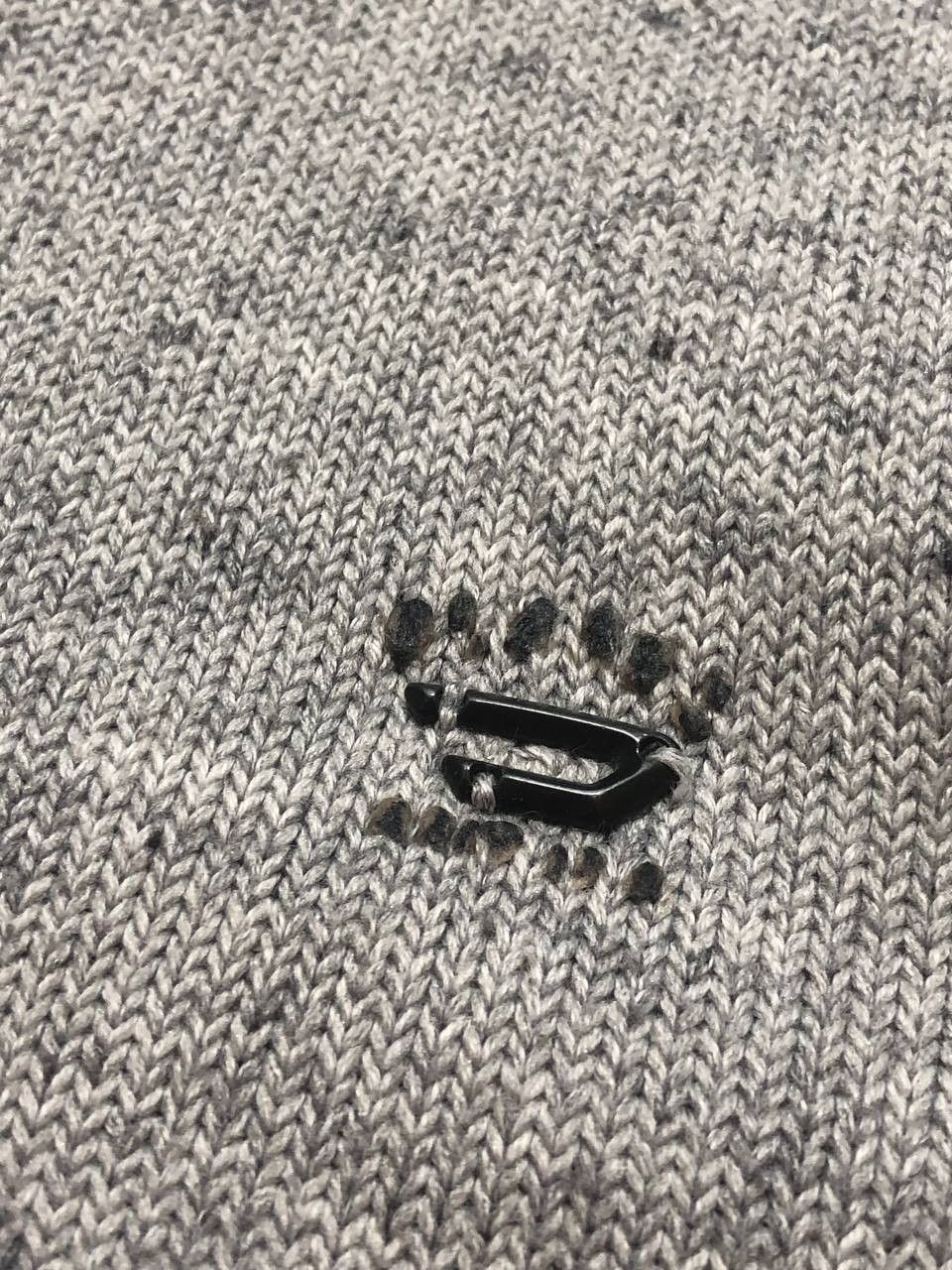 Diesel Vintage mini lodo Diesel gray zip hoodie Y2K streetwear Size US M / EU 48-50 / 2 - 5 Thumbnail