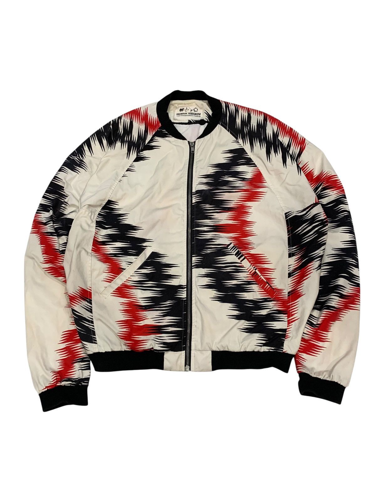 Henrik Vibskov 🔥HENDRIK VIBSKOV ABSTRACTS BOMBERS JACKET Size US L / EU 52-54 / 3 - 1 Thumbnail