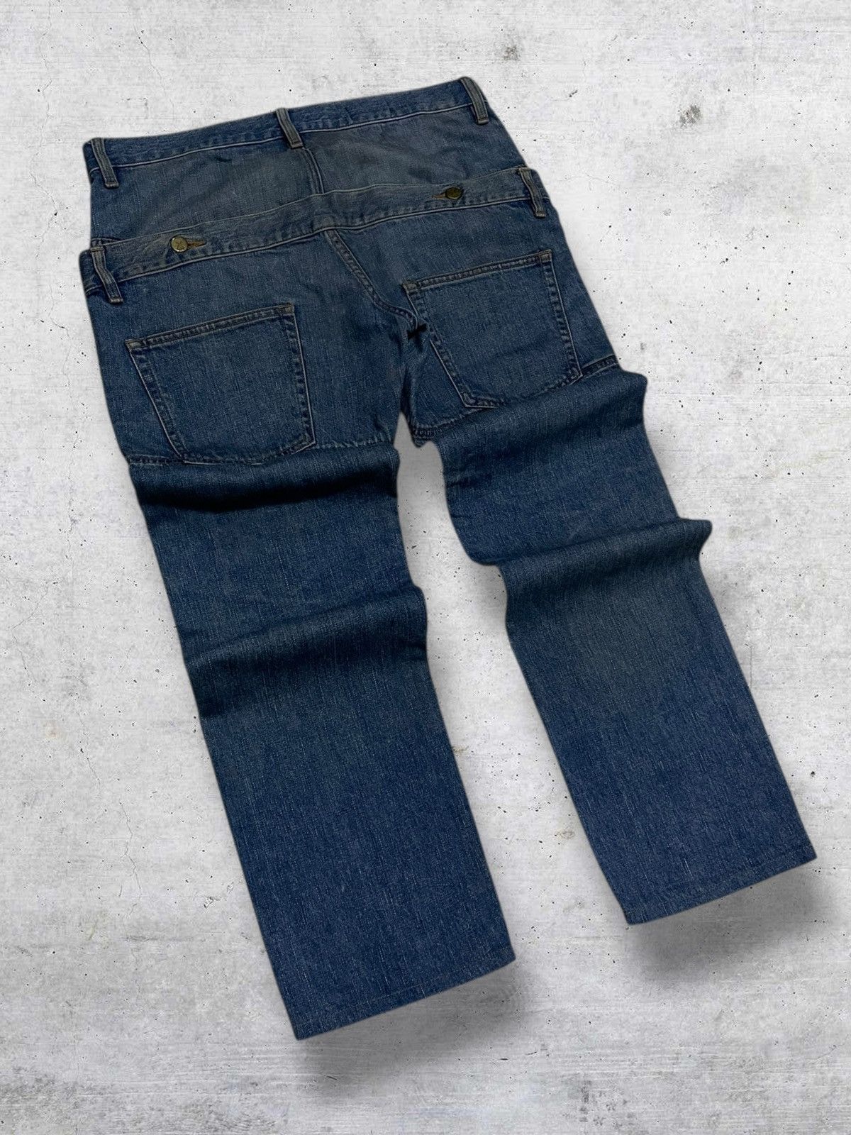 Final Home VINTATE FINAL HOME JAPAN DESIGNER ARCHIVE DOUBLE WAIST DENIM Size US 33 - 10 Thumbnail