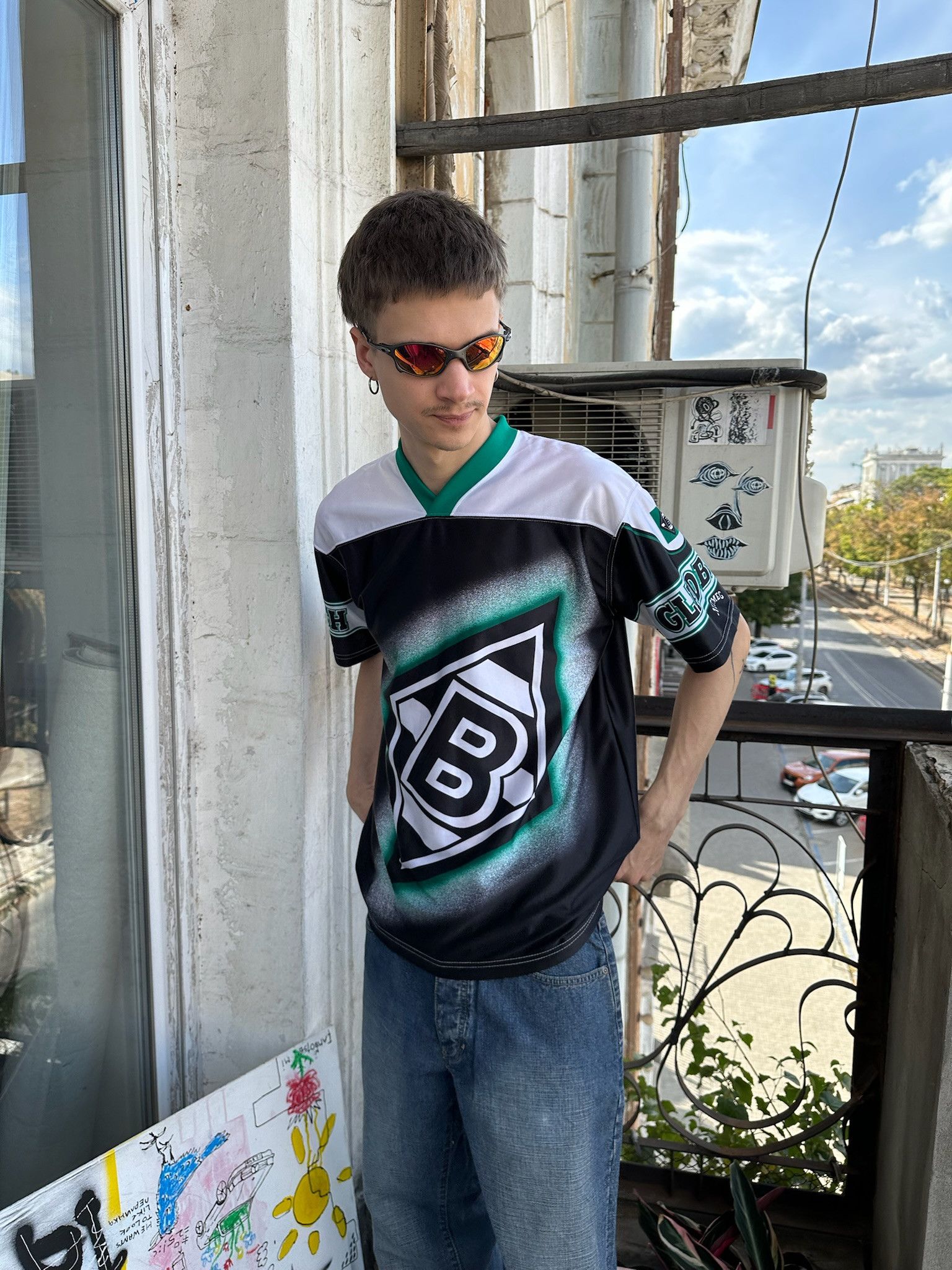 Nutmeg Vintage 90s Borussia Monchengladbach Soccer Jersey Blokecore Size US M / EU 48-50 / 2 - 3 Thumbnail