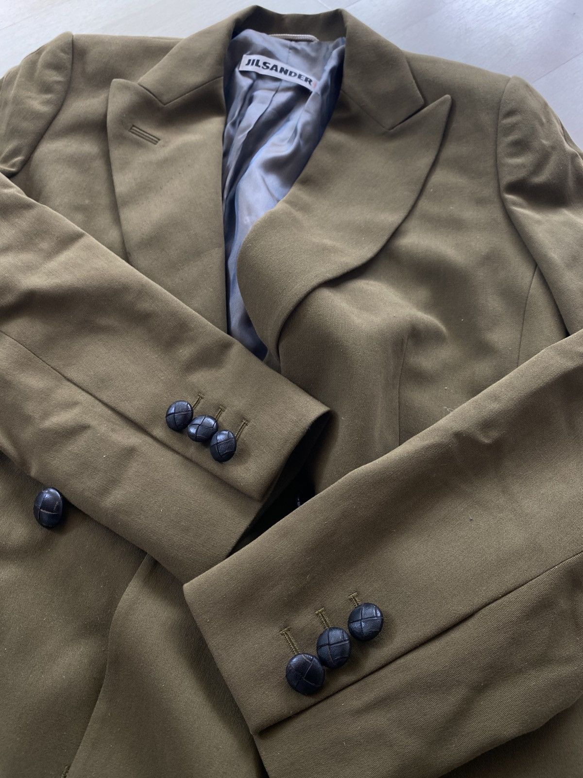 Jil Sander Vintage 90s Jil Sander Blazer Size XS / US 0-2 / IT 36-38 - 11 Thumbnail