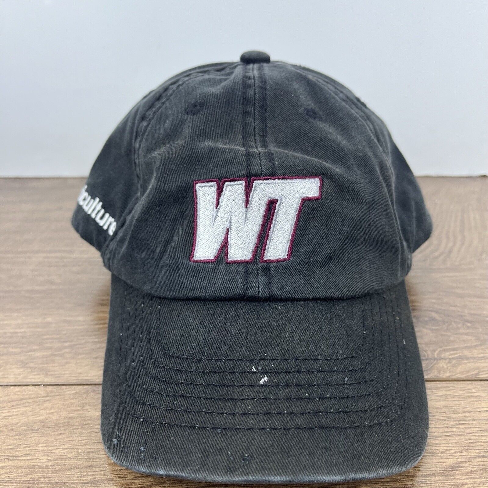 Other WT Agriculture Hat Adjustable Hat Black Hat Adjustable Black Size ONE SIZE - 4 Thumbnail