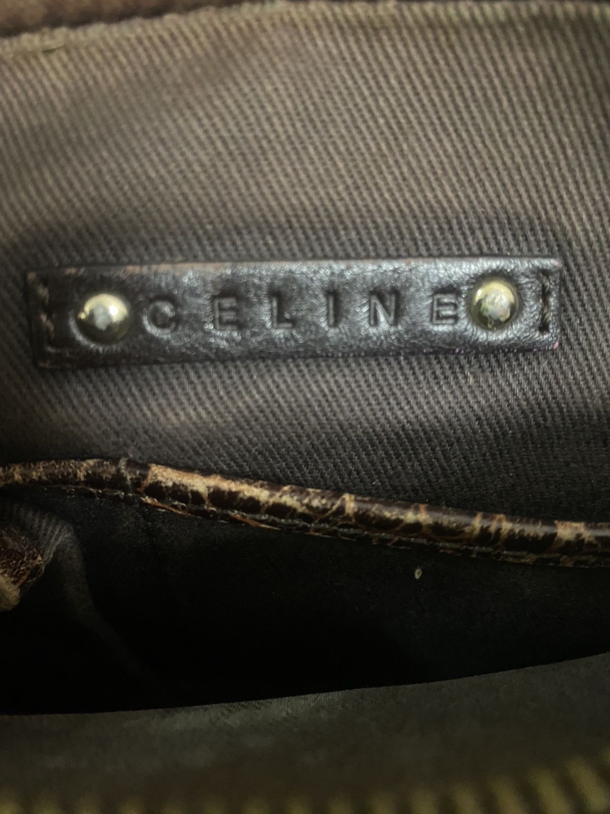 Celine Auth Vintage Celine Crossbody Sling Bag Size ONE SIZE - 17 Thumbnail