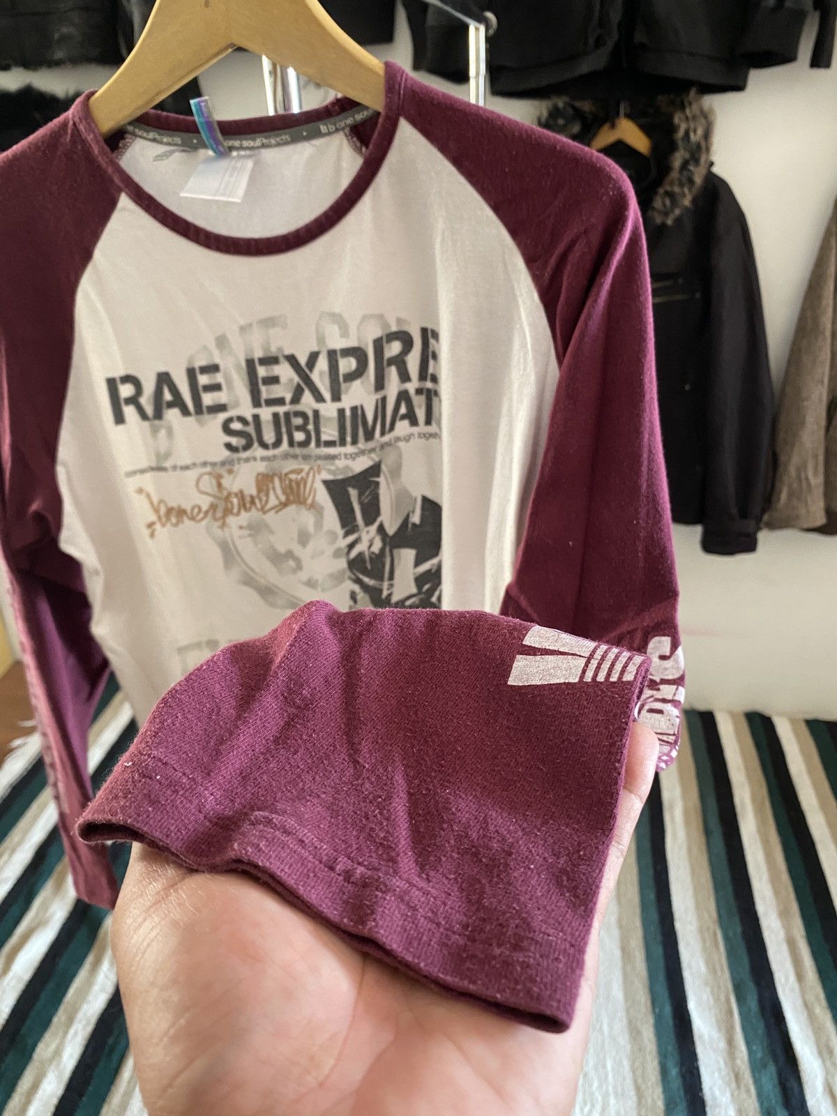 Hysteric Glamour × Undercover Japnese Bonesoul Poem vetements Style Long Slevee Tee Size US XL / EU 56 / 4 - 4 Thumbnail