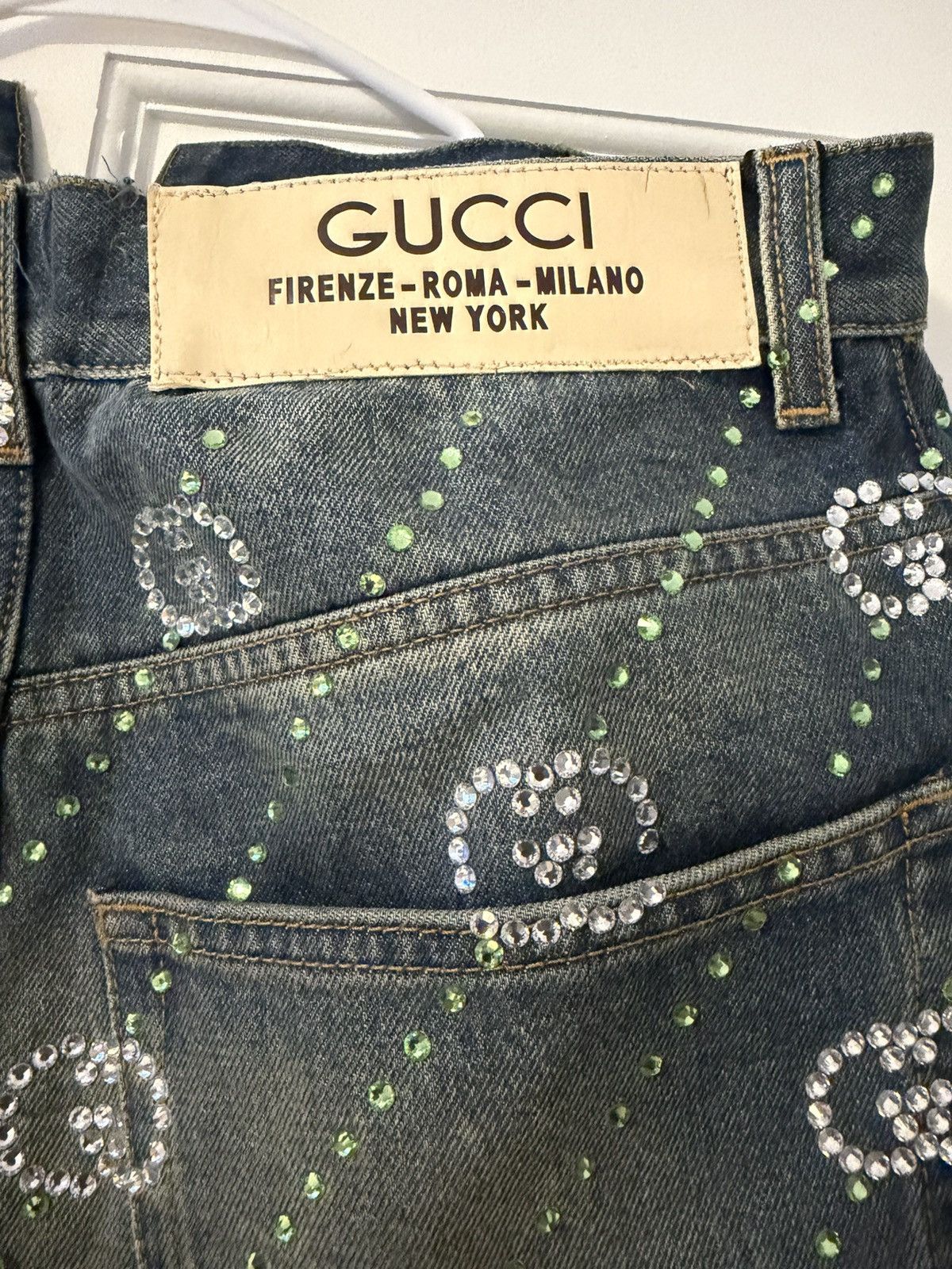 Gucci Gucci Interlocking G Frayed Edge Jeans Size US 32 / EU 48 - 3 Thumbnail