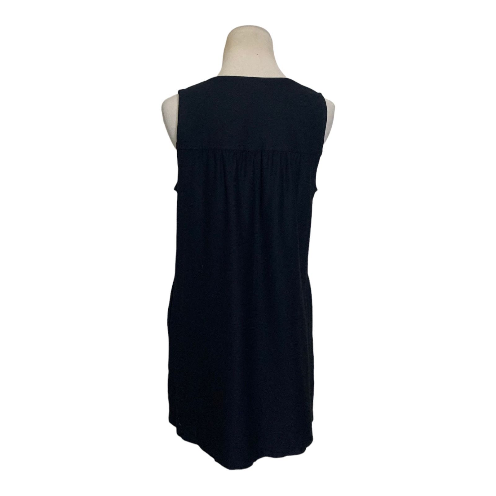 Eileen Fisher Eileen Fisher black sleeveless mini dress size M Size M / US 6-8 / IT 42-44 - 13 Thumbnail