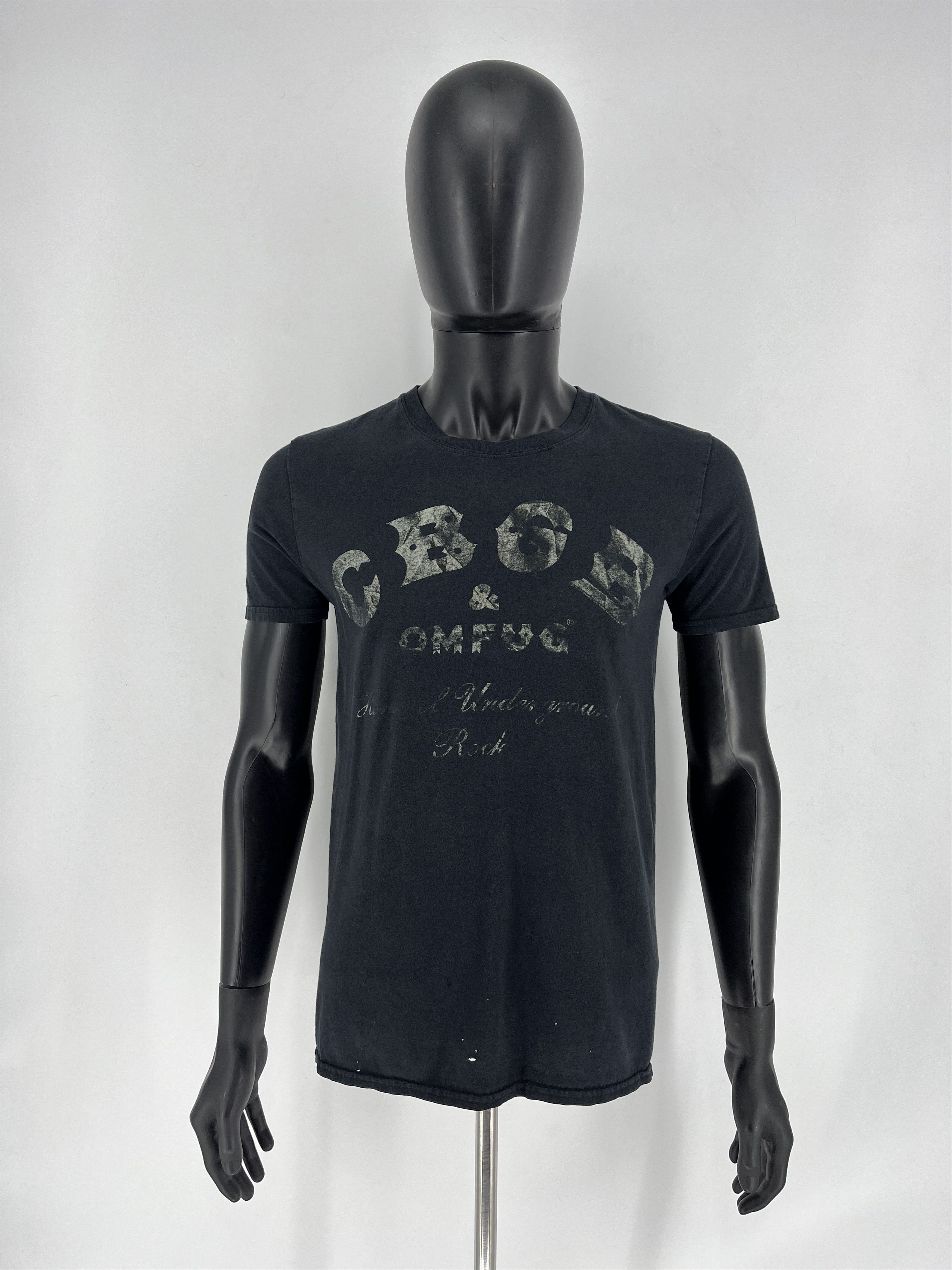 Band Tees × Vintage Vintage CBGB OMFUG Home Of Underground Rock T Shirt Size US M / EU 48-50 / 2 - 2 Thumbnail