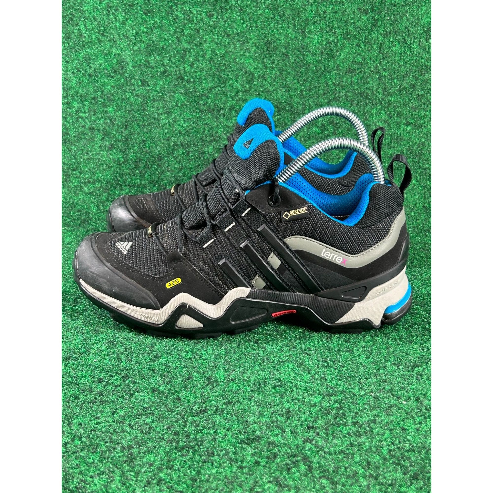 Adidas Adidas Terrex Fast X GTX Black & Blue Athletic Shoes Women 6 Size US 6 / IT 36 - 3 Thumbnail