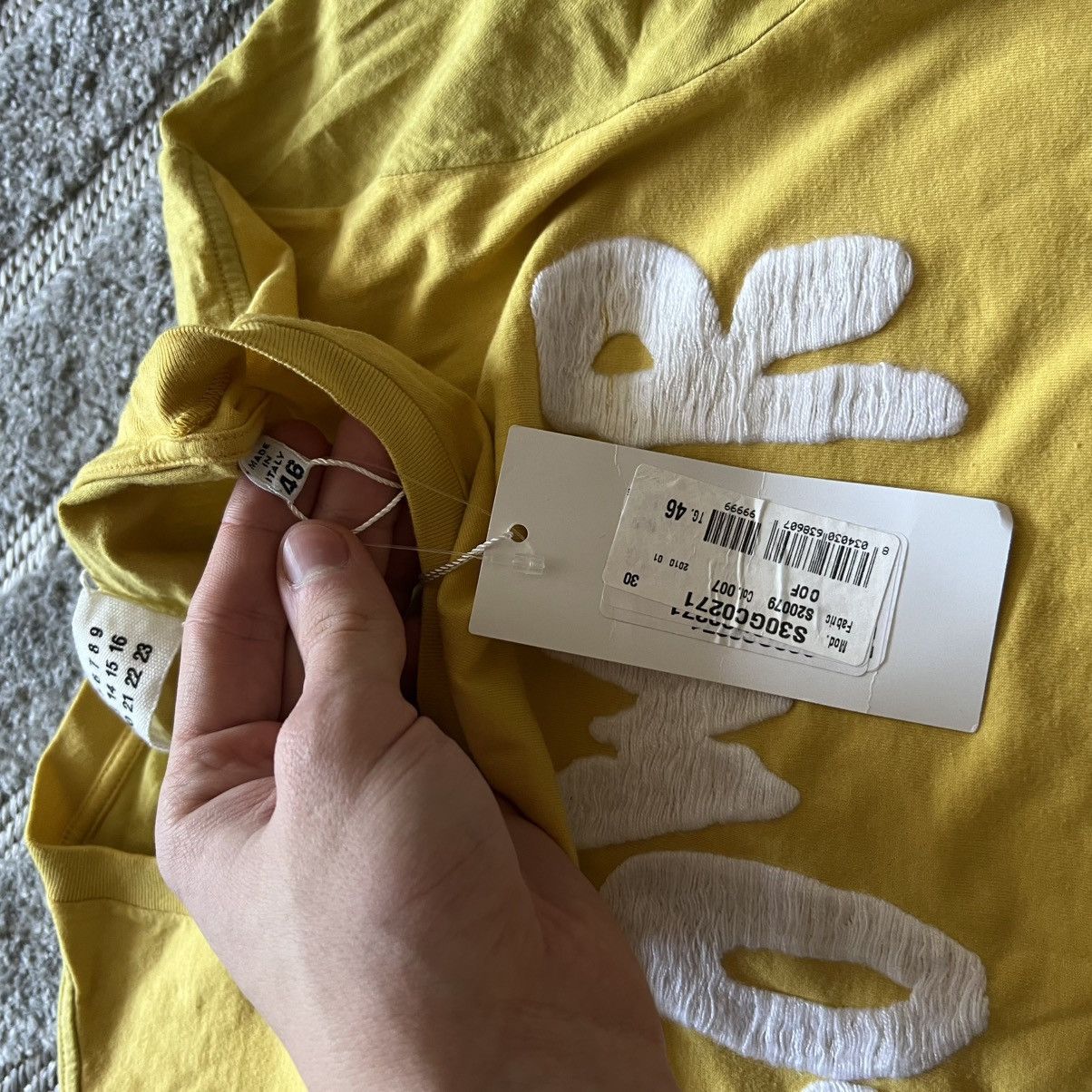 Maison Margiela Vintage Maison Margiela S/S 2007 Flower T-Shirt Avant-Garde Size US S / EU 44-46 / 1 - 7 Thumbnail