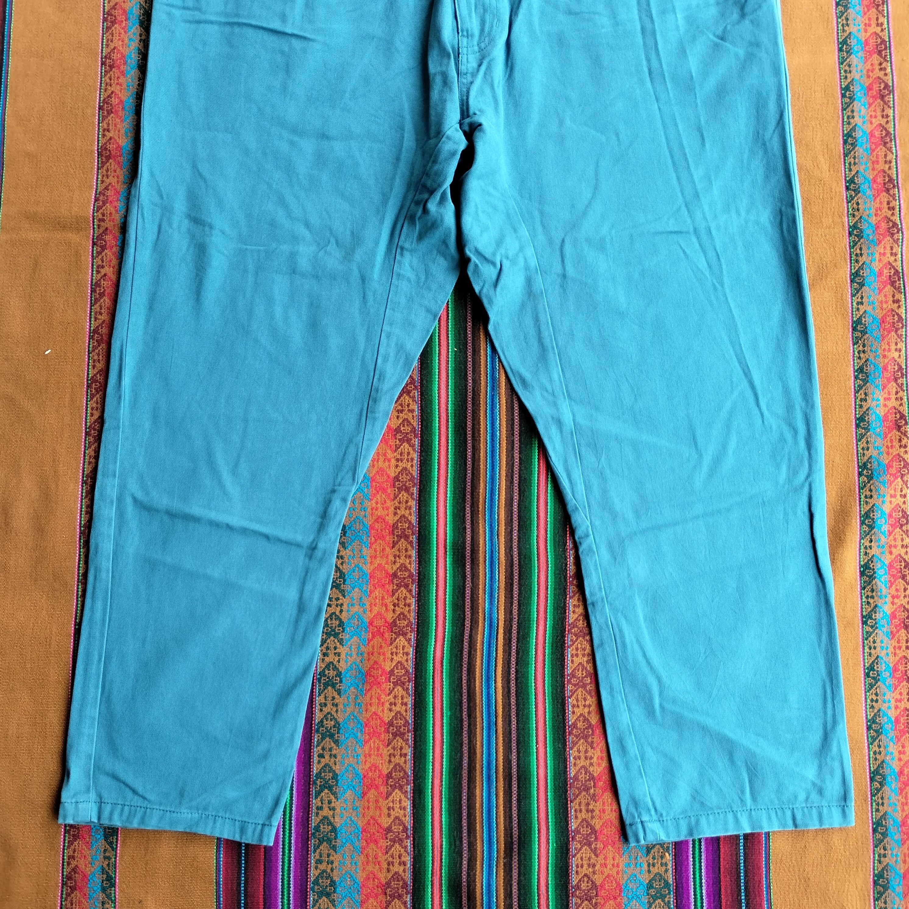 Ne-Net Ne-Net dropcrotch Embroidery pocket long pants Size US 32 / EU 48 - 4 Thumbnail