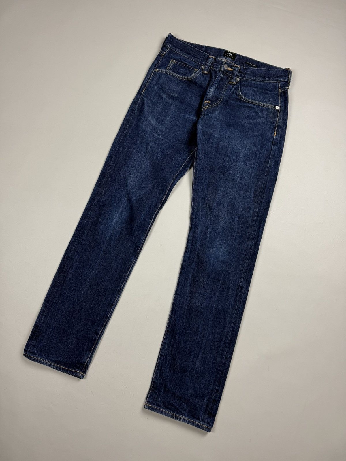 Edwin Edwin ED-55 Regular Tapered Rainbow Selvedge Denim Jeans Size US 31 - 4 Thumbnail