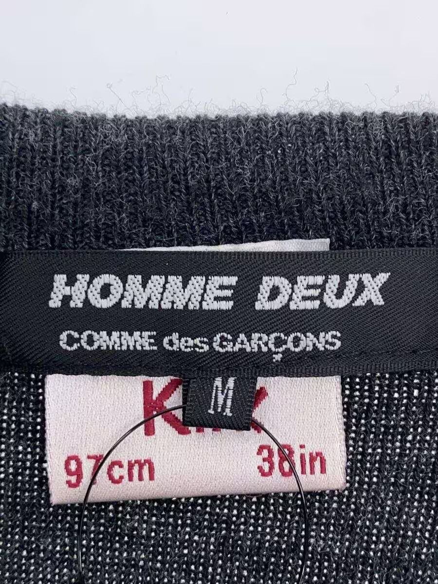 Comme des Garcons × Comme des Garcons Homme Deux Raglan V Neck Knit Sweater Size US M / EU 48-50 / 2 - 4 Thumbnail