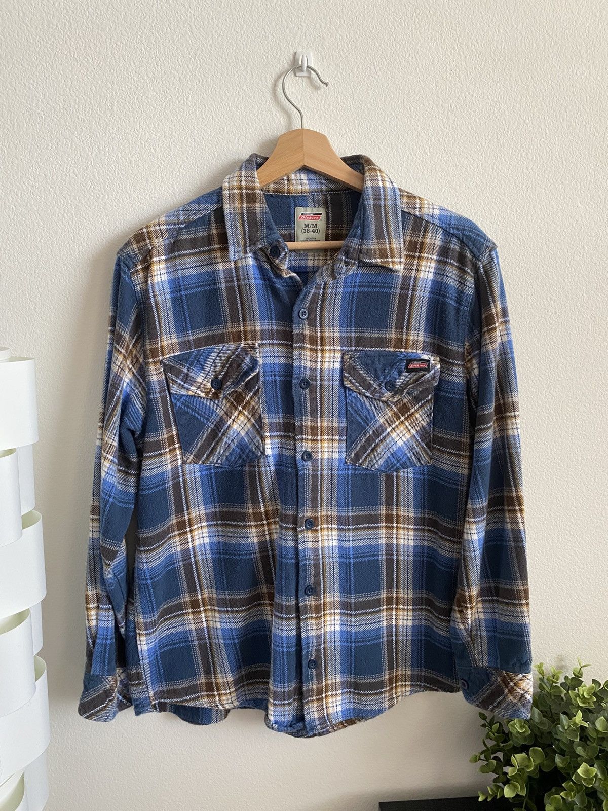Dickies Dickies Flannel Work Wear Button Up Shirt Size US M / EU 48-50 / 2 - 1 Thumbnail