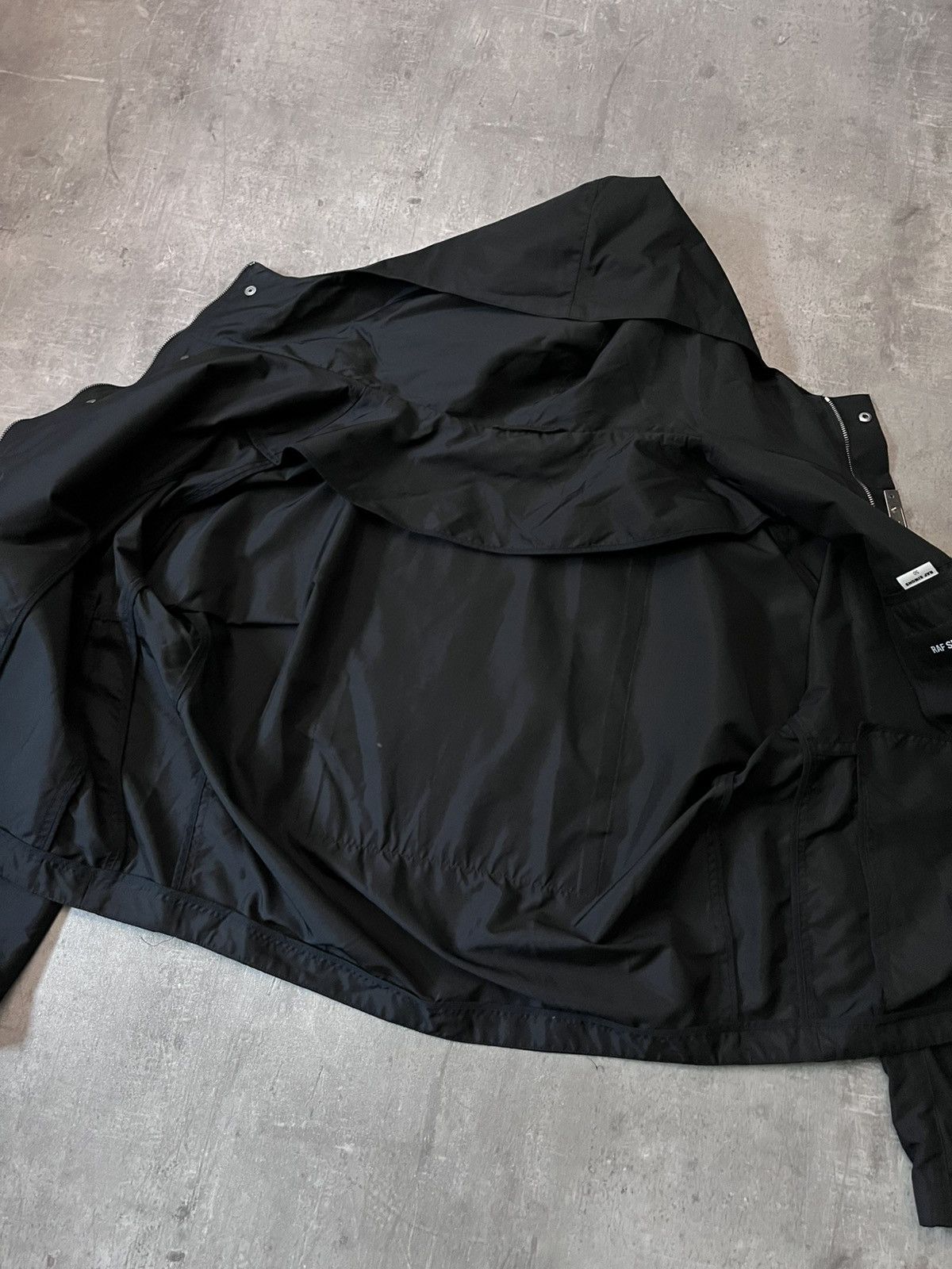 Raf Simons Raf Simons S/S 2014 Clusters nylon black jacket Size US M / EU 48-50 / 2 - 12 Thumbnail