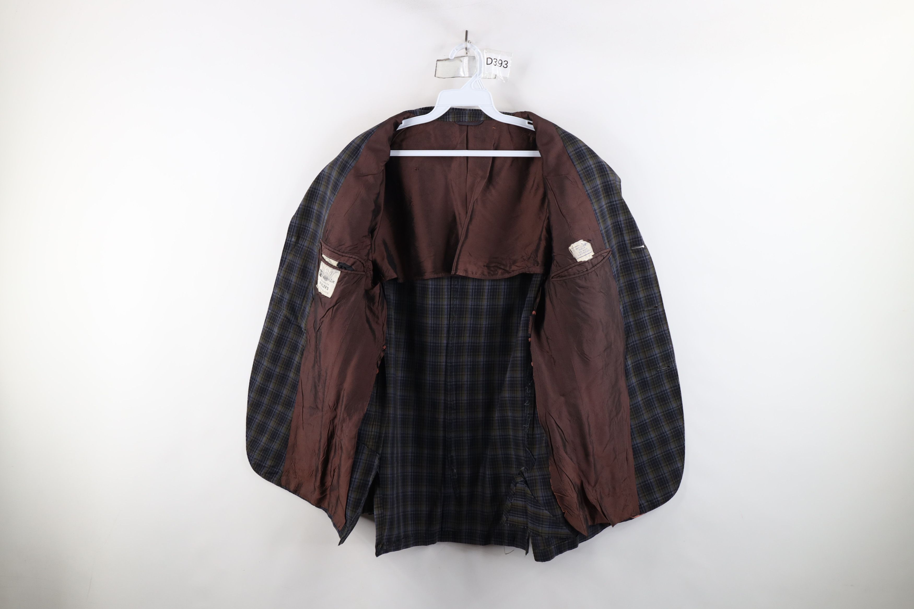 Vintage Vintage 50s 60s Rockabilly Blazer Suit Coat Jacket Plaid USA Size US M / EU 48-50 / 2 - 10 Thumbnail