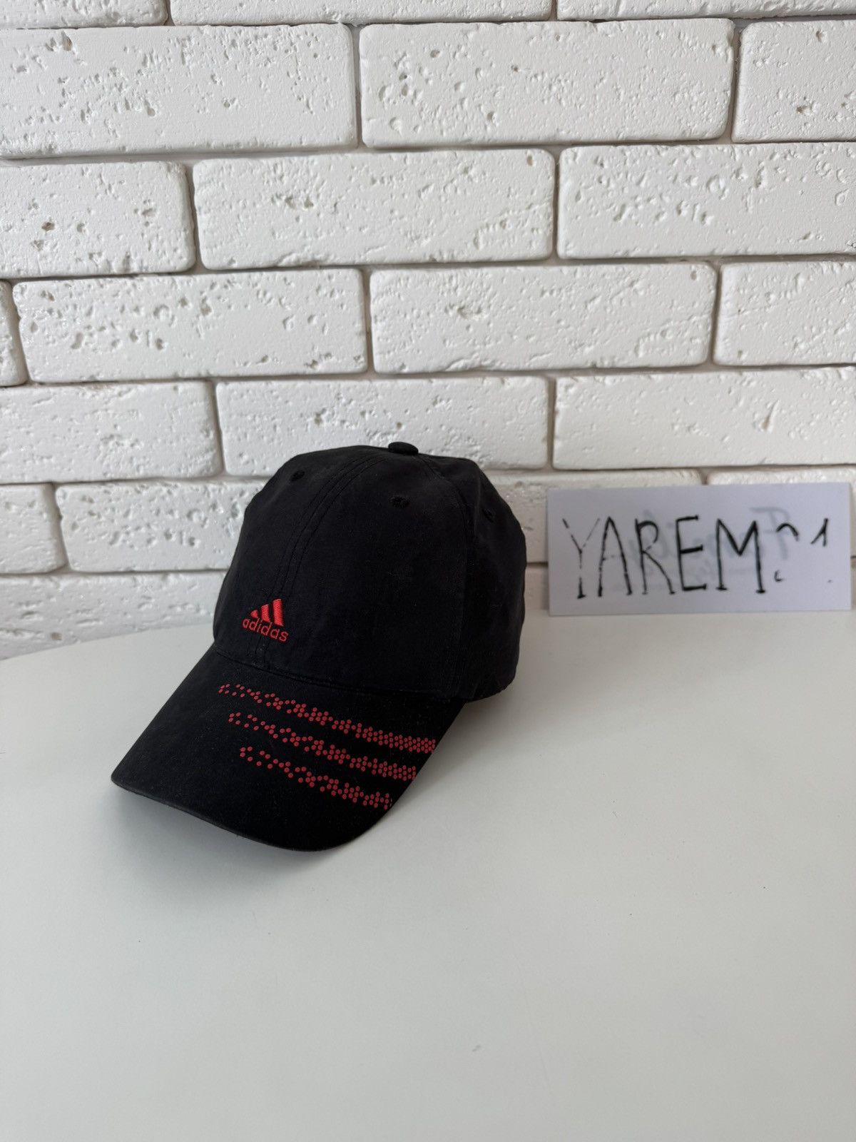 Vintage Adidas vintage cap hat Size ONE SIZE - 1 Thumbnail