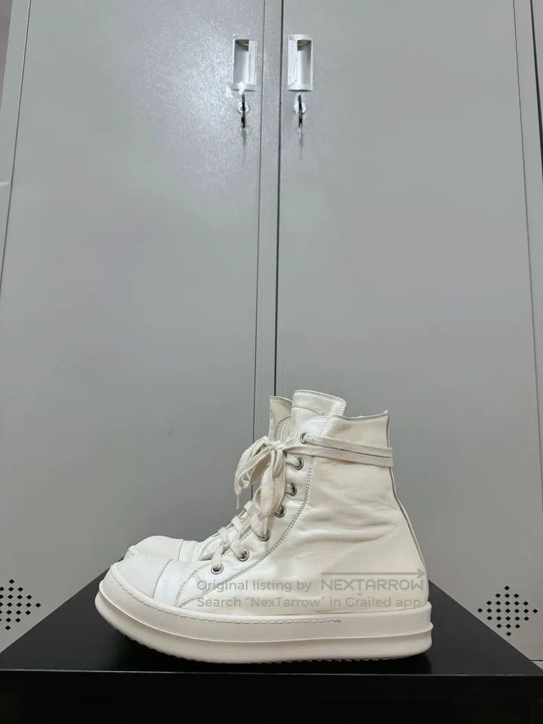 Rick Owens Rick Owens Ivory cowhide Converse Size US 6 / EU 39 - 4 Thumbnail