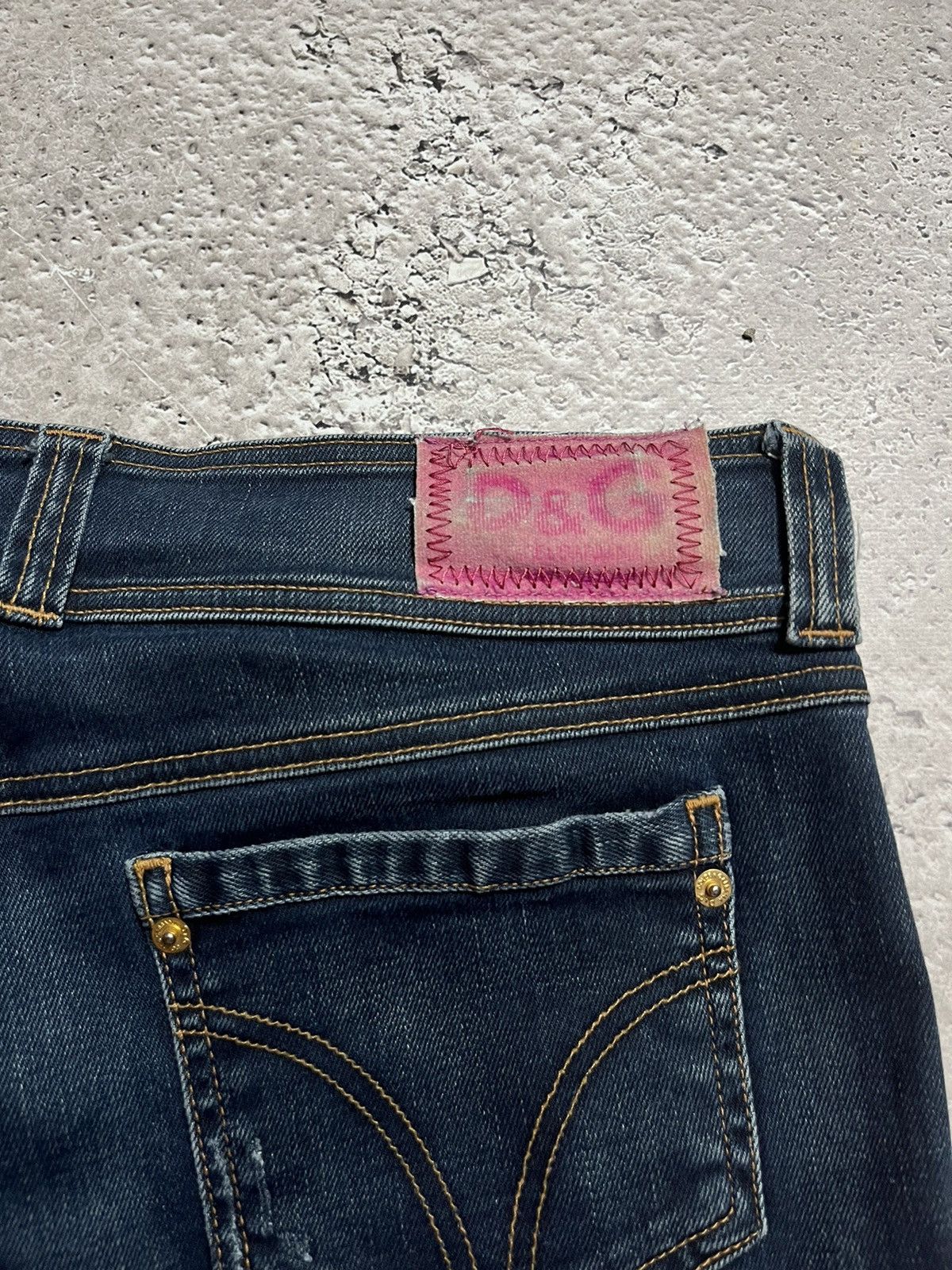 Dolce & Gabbana Vintage Dolce & Gabana Avant Garde Woman’s Jeans Pants Size 32" / US 10 / IT 46 - 11 Thumbnail