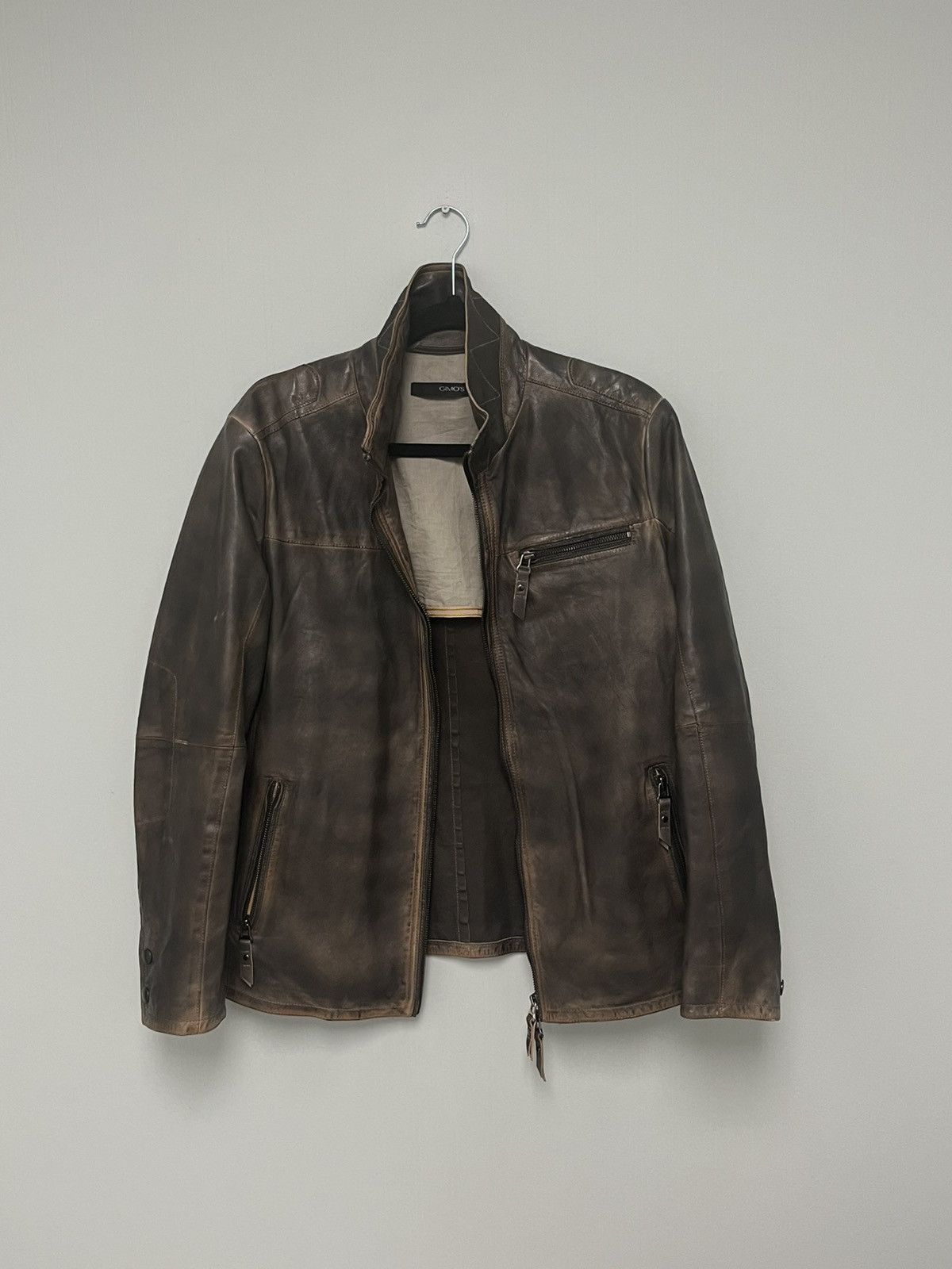 Gimo's Leather jacket. Medium Size US M / EU 48-50 / 2 - 19 Thumbnail