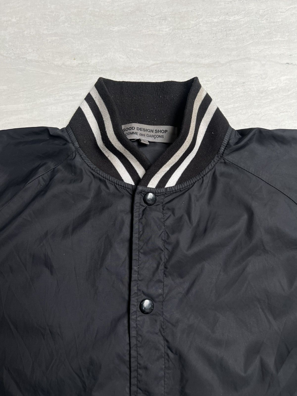Comme des Garcons CDG COMME des GARCONS Black Varsity Jacket Size US L / EU 52-54 / 3 - 12 Thumbnail
