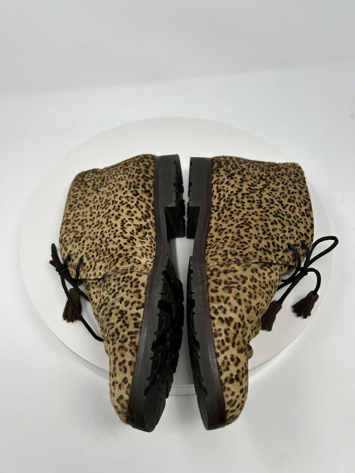 Bottega Veneta Bottega Veneta pony hair print booties 36/5.5 Size US 5.5 / IT 35.5 - 5 Thumbnail