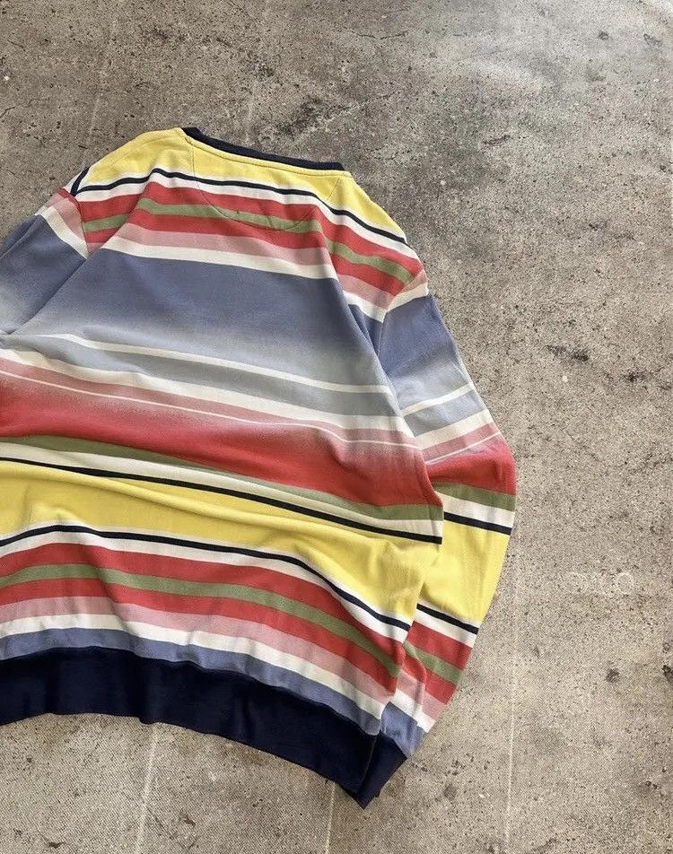 Polo Ralph Lauren × Ralph Lauren Polo Ralph Lauren Cable Knitwear Wool Blue Sweater Y2K Size US L / EU 52-54 / 3 - 15 Thumbnail
