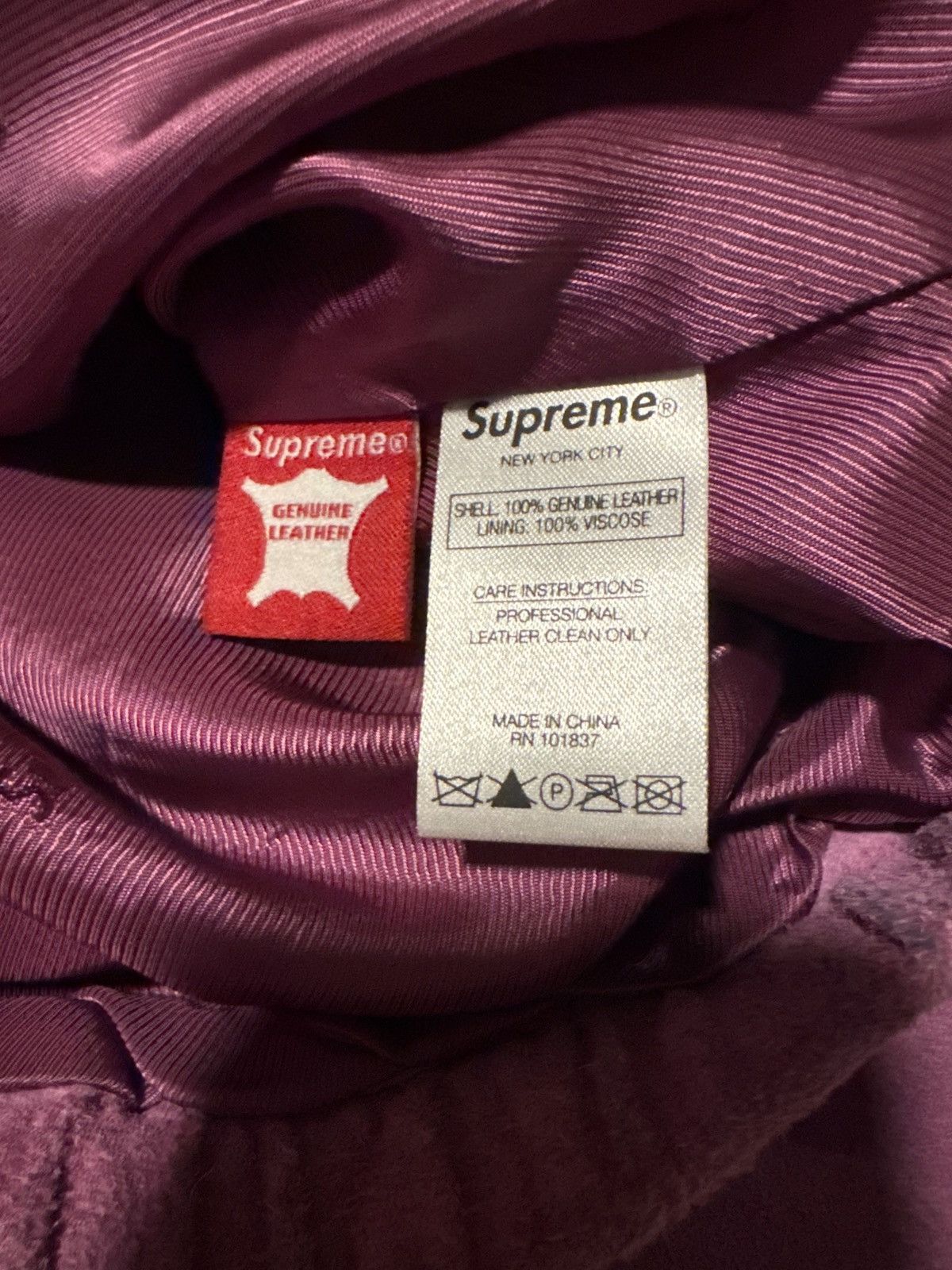 Supreme Dusty pink suede Supreme Herrington jacket ss21 Size US L / EU 52-54 / 3 - 4 Thumbnail