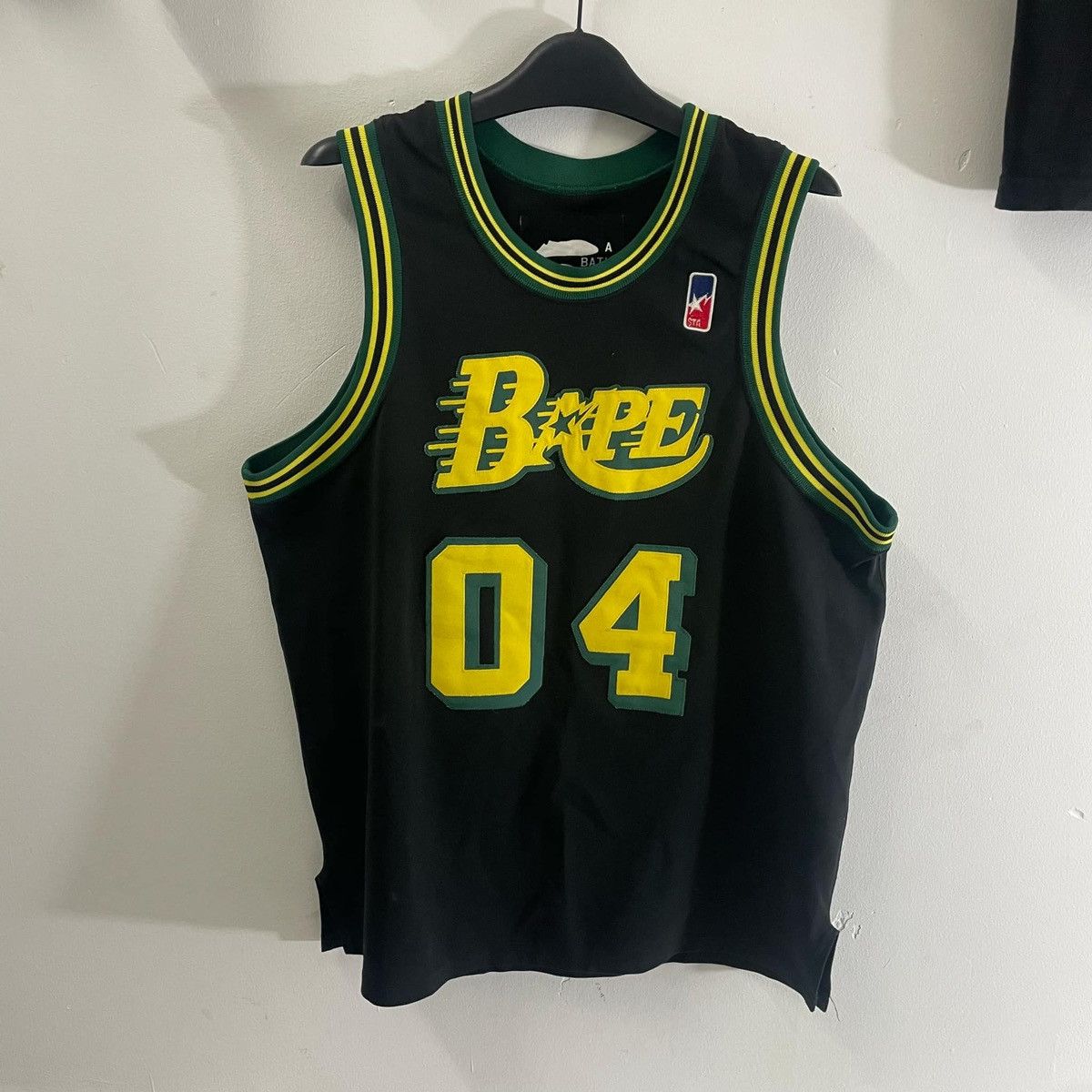 Bape 2000’s Bape 04 Jersey Size US M / EU 48-50 / 2 - 1 Thumbnail